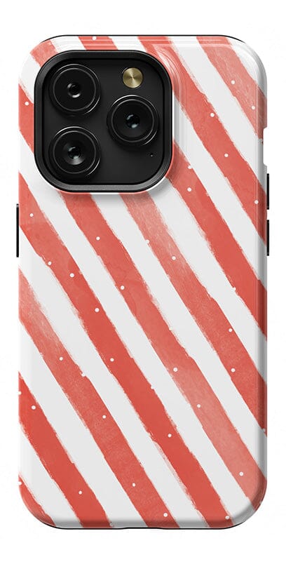 Casetry Candy Cane Lane | Peppermint Stripes Case - view 2