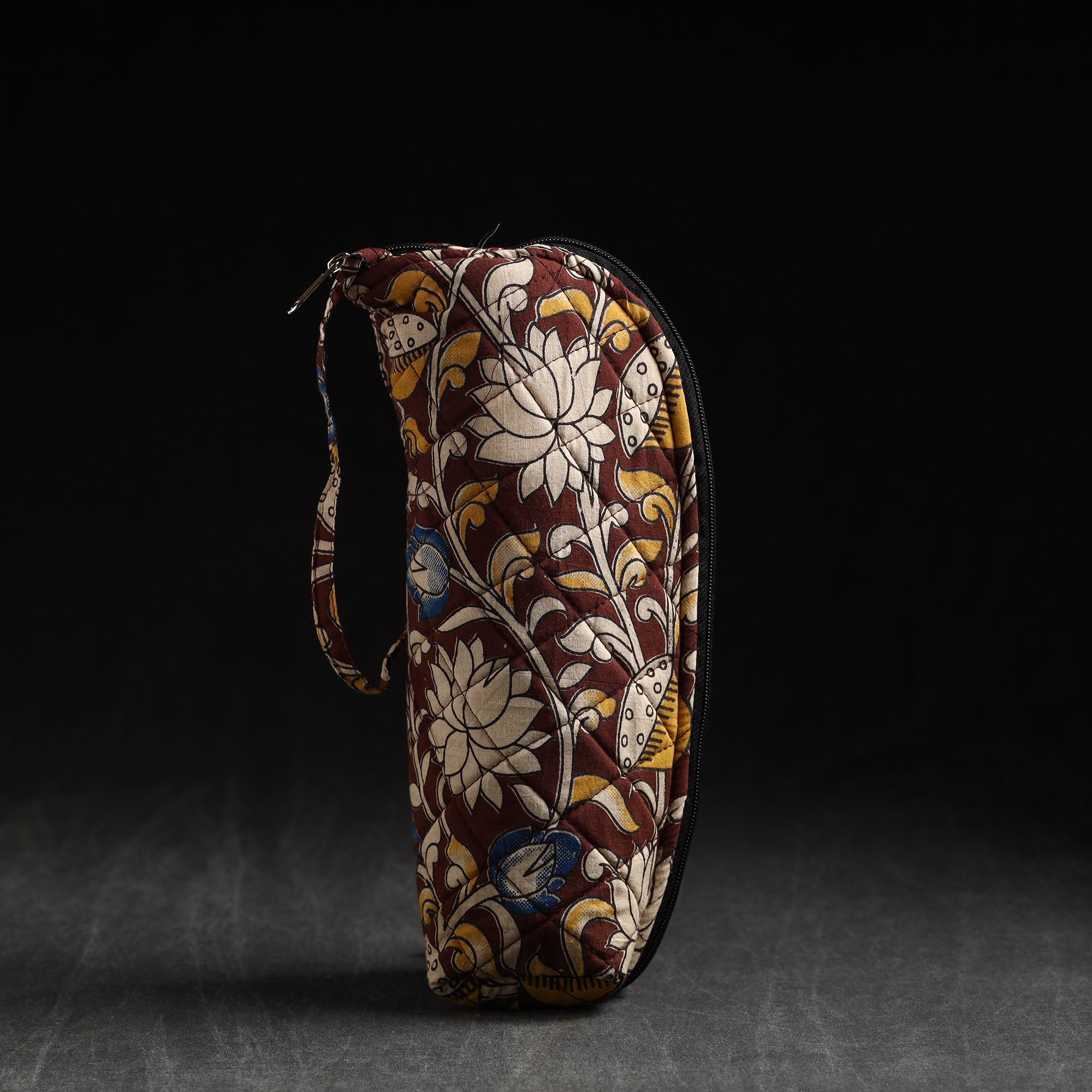 JALPARI Brown - Handmade Cotton 1L Water Bottle Cover 12 - view 2
