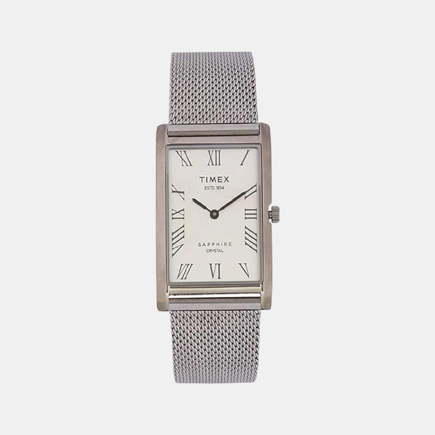 Timex Empera Men Quartz Silver Dial Analog Stainless Steel Watch TWEG17310