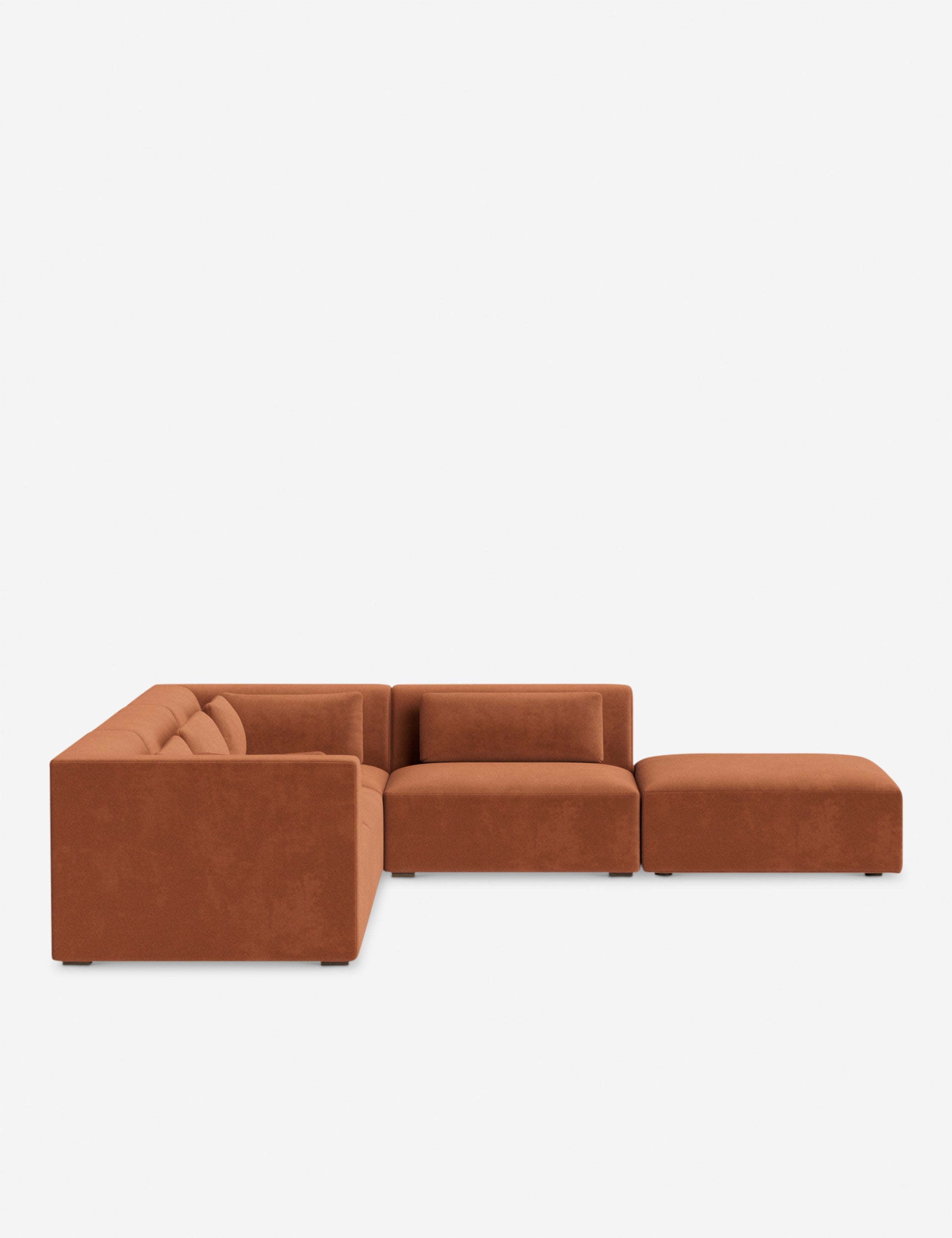 Lulu and Georgia Koh Modular Sectional Sofa With Ottoman - view 163