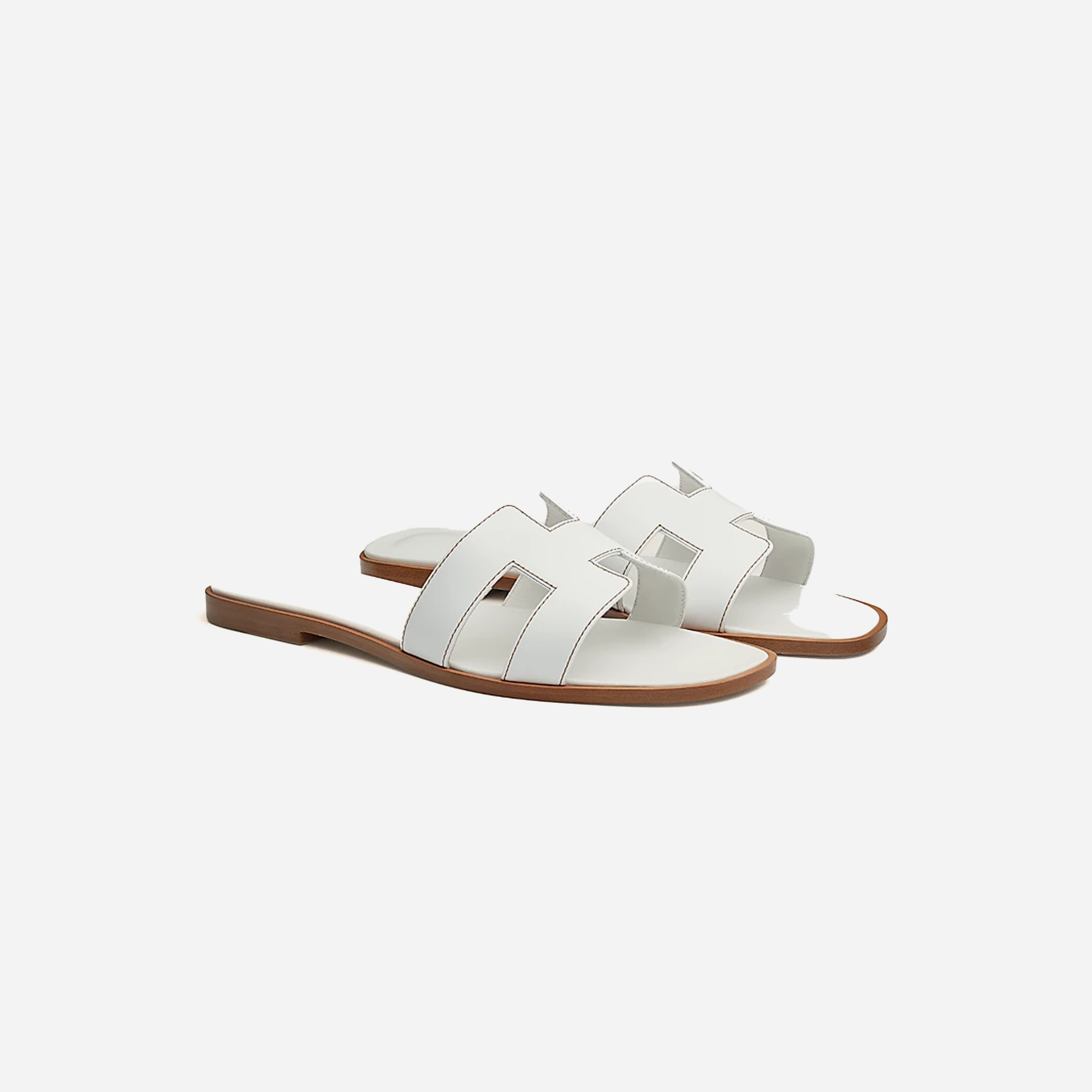 Hermes Oran sandal Blanc - view 2