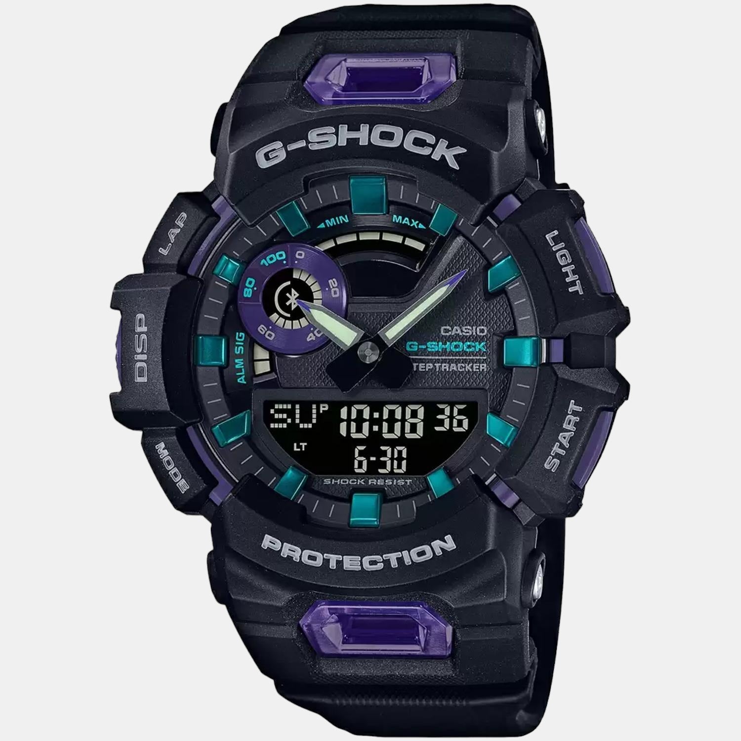 Casio G-Shock Men Quartz Black Dial Analog-Digital Resin Watch G1136 - view 2