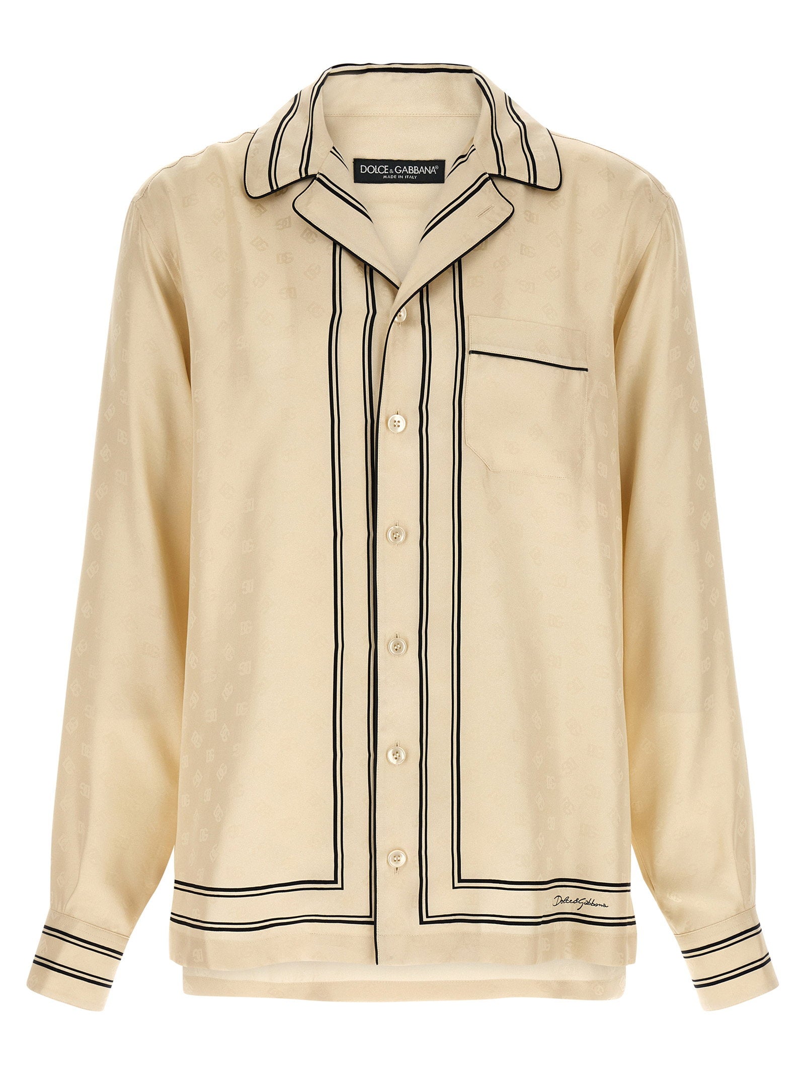 Dolce & Gabbana Vanity Shirt – 100% silk