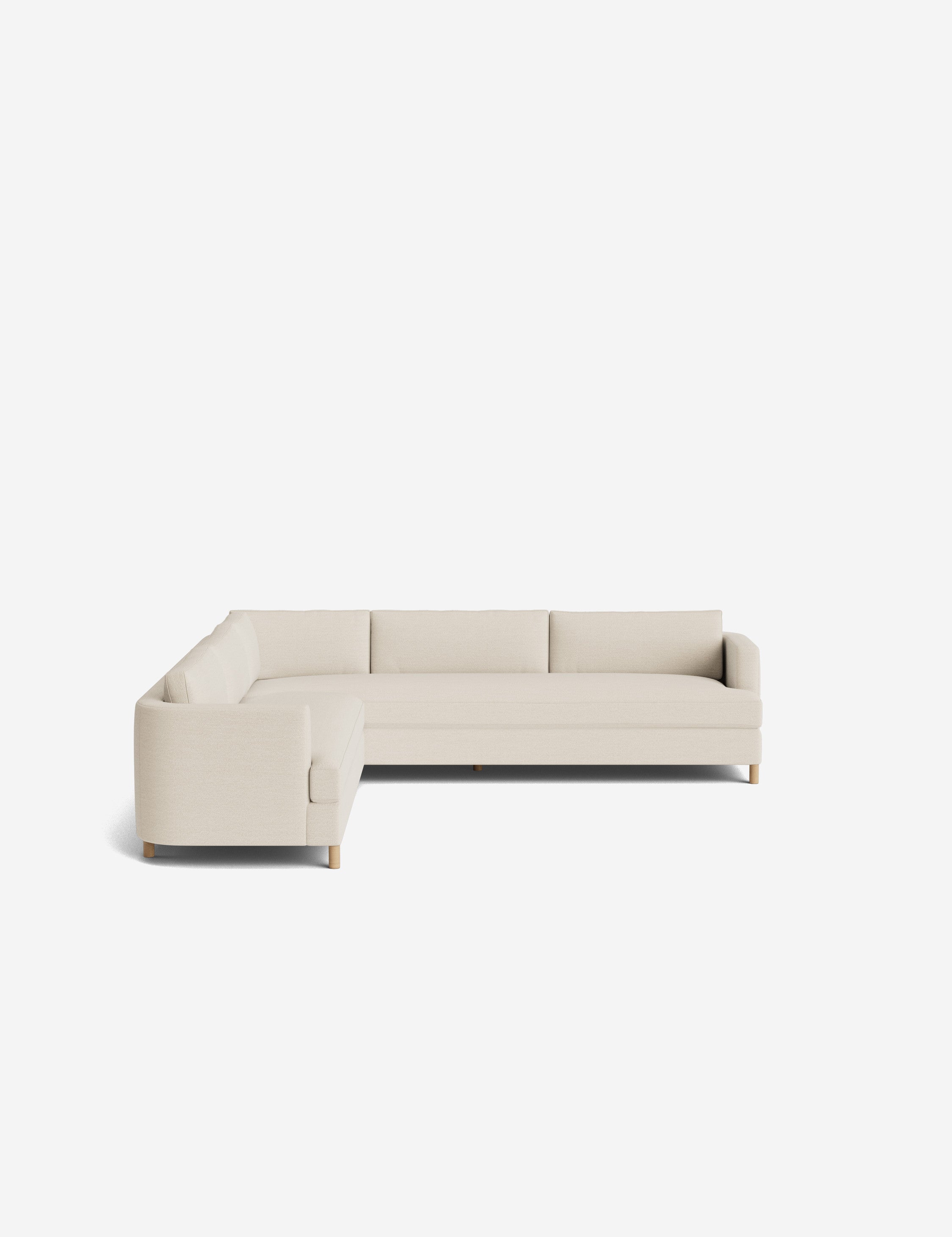 Lulu and Georgia Belmont Corner Sectional Sofa by Ginny Macdonald - view 124