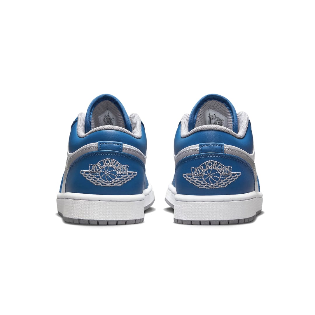 Kicks Machine Air Jordan 1 Low True Blue - view 3