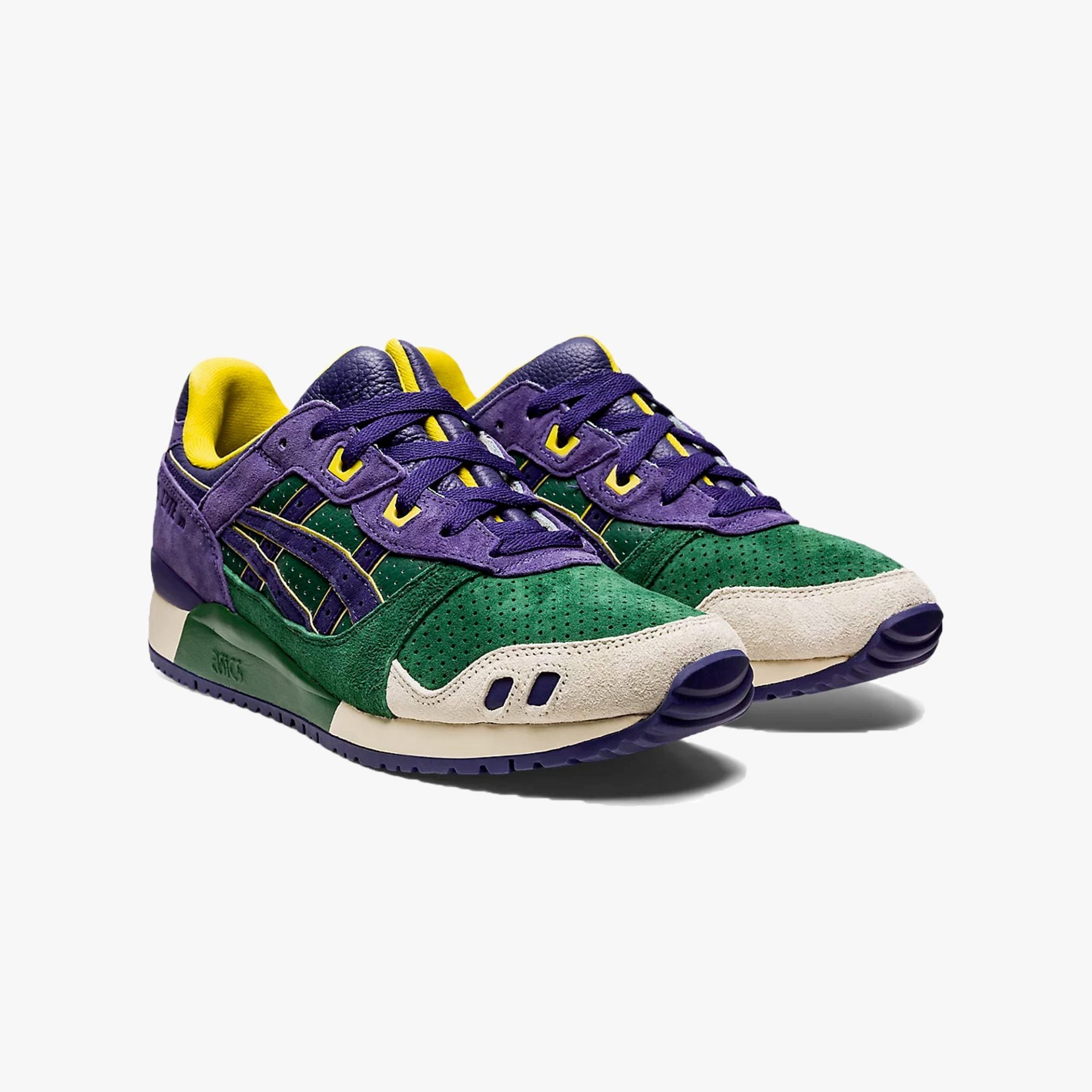 Asics | GEL-LYTE III OG { HUNTER GREEN / PURPLE MATTE