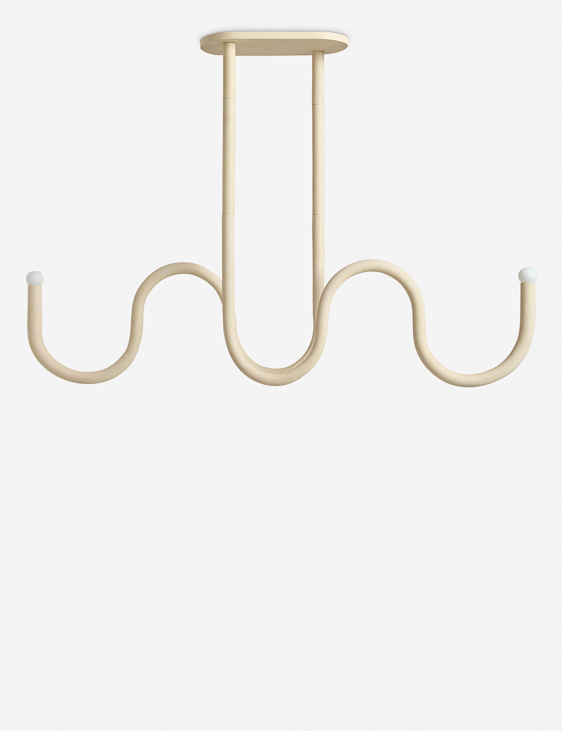 Lulu and Georgia Noor Linear Chandelier by Lolly Lolly Ceramics
