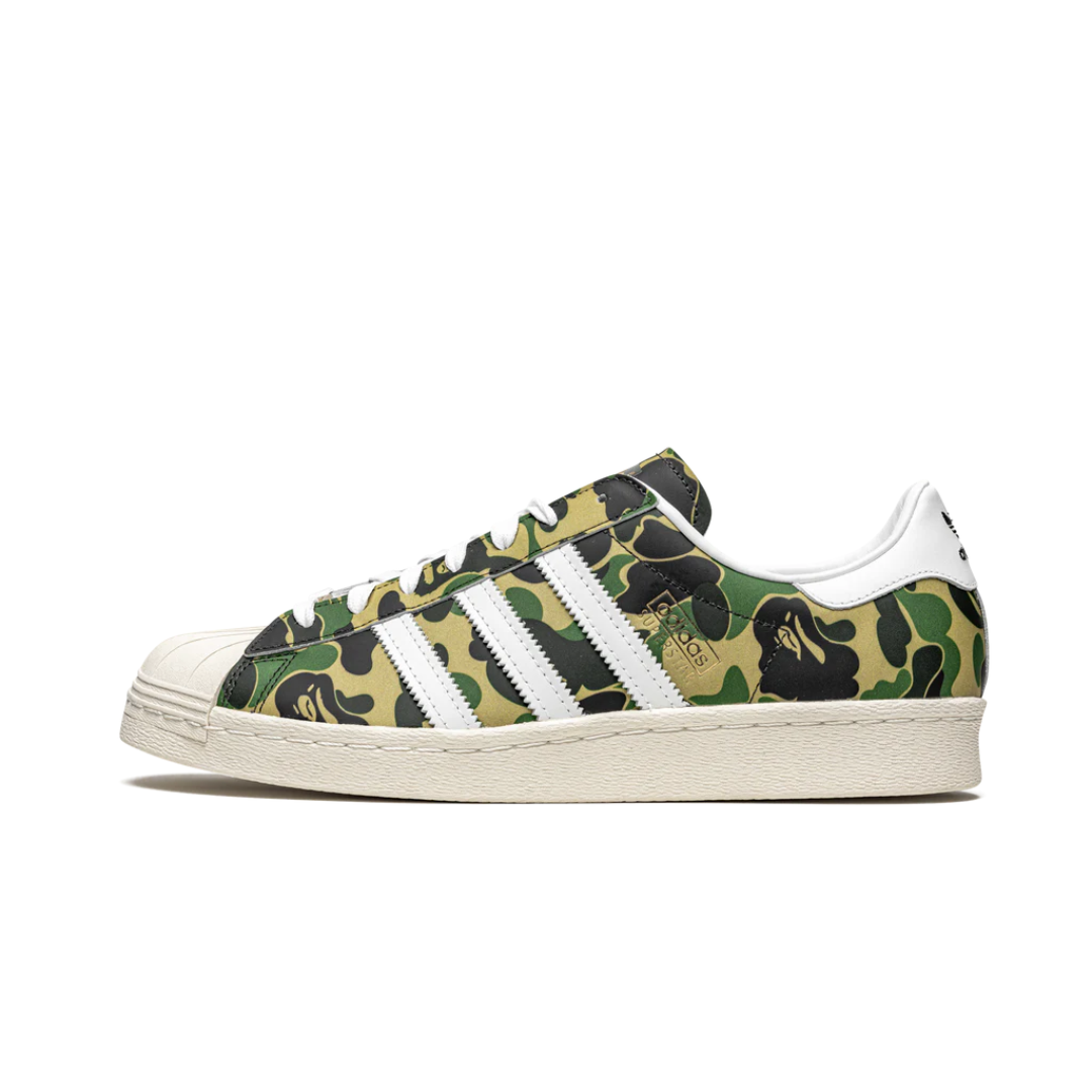 adidas Superstar Bape ABC Camo Green – CREAM