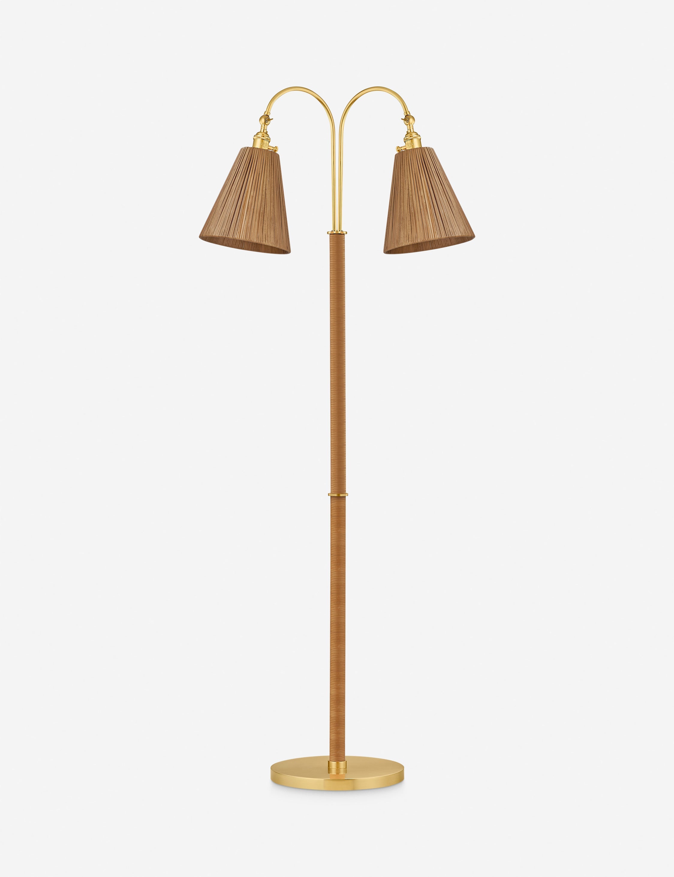 Lulu and Georgia Torquay Floor Lamp – Natural