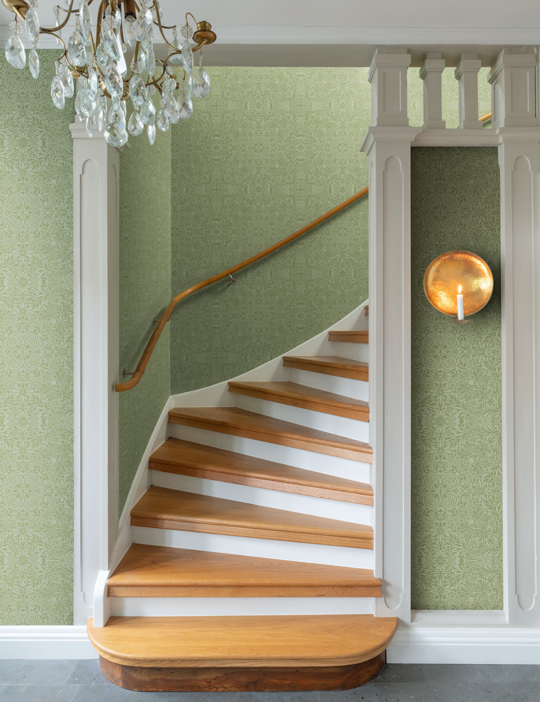 Lulu and Georgia Ceiling Wallpaper by Morris & Co. - view 9