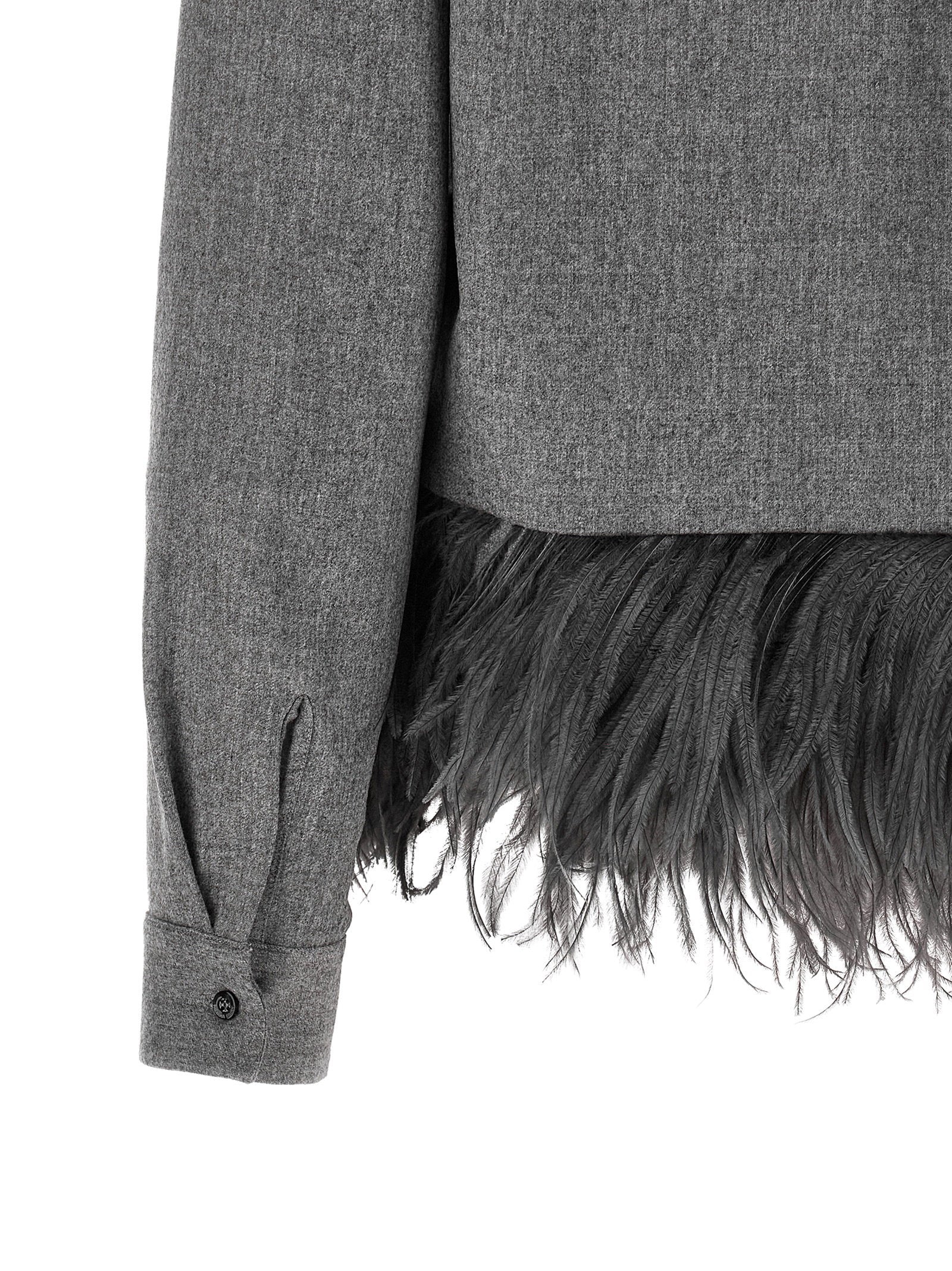 Fabiana Filippi Feather Shirt - view 4