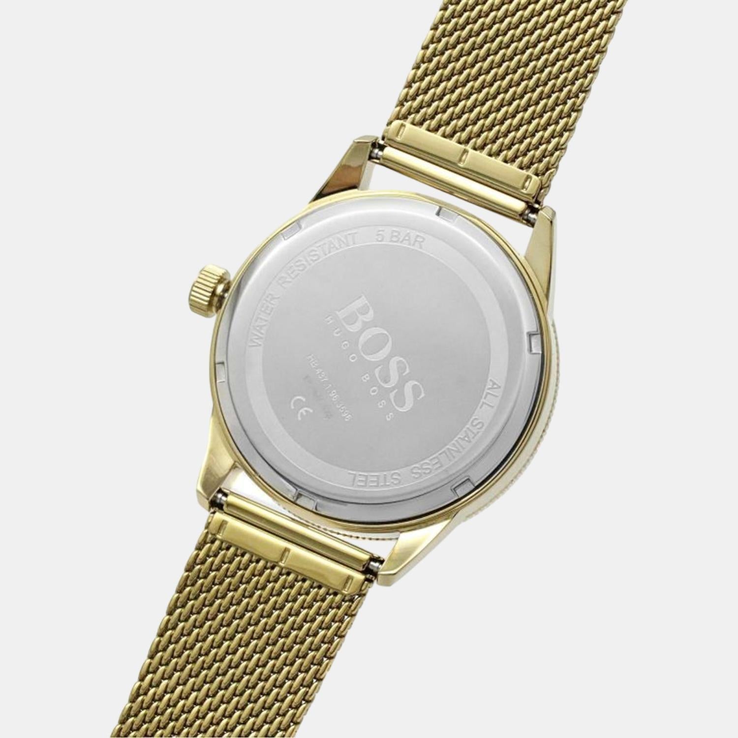 Boss Drifter Men Quartz Black Dial Analog Stainless Steel Watch 1513901 - view 5