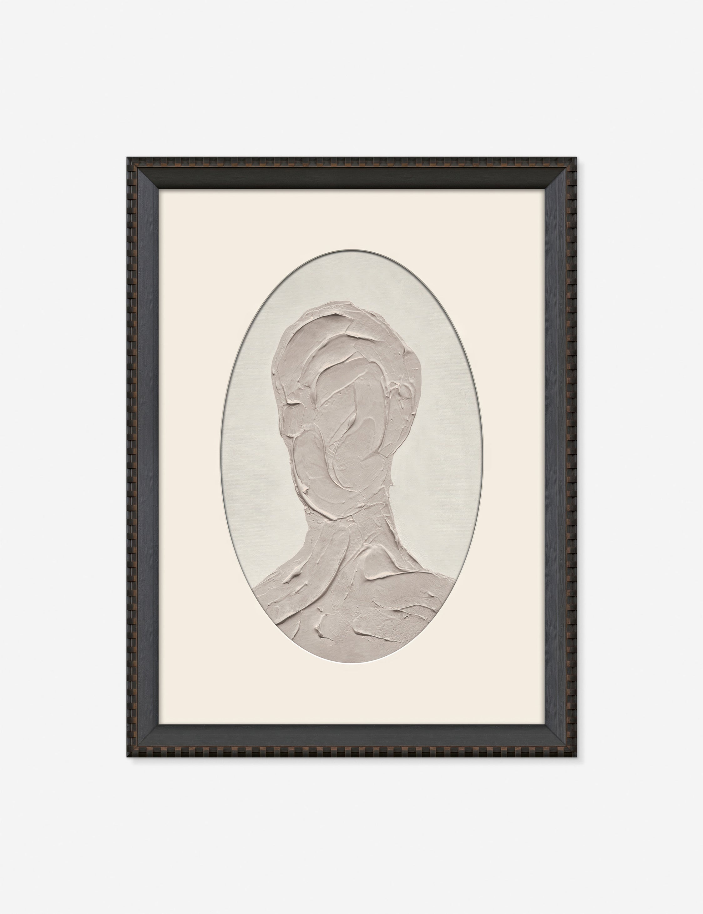 Lulu and Georgia Portrait 5 With Oval Mat Wall Art by Coup d'Esprit