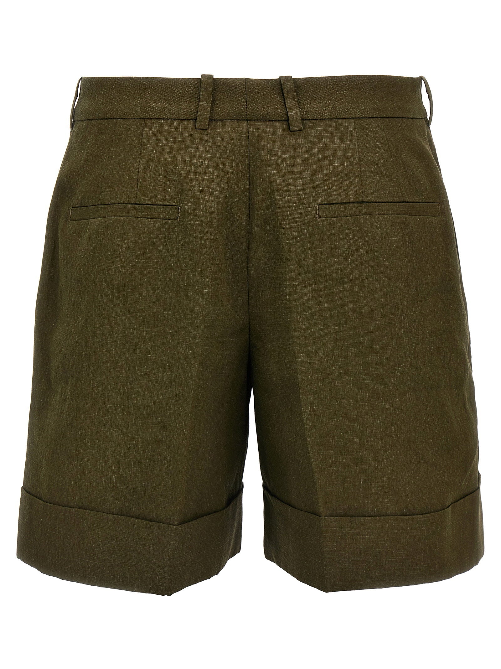 Jil Sander Linen Bermuda Shorts – 100% linen - view 2