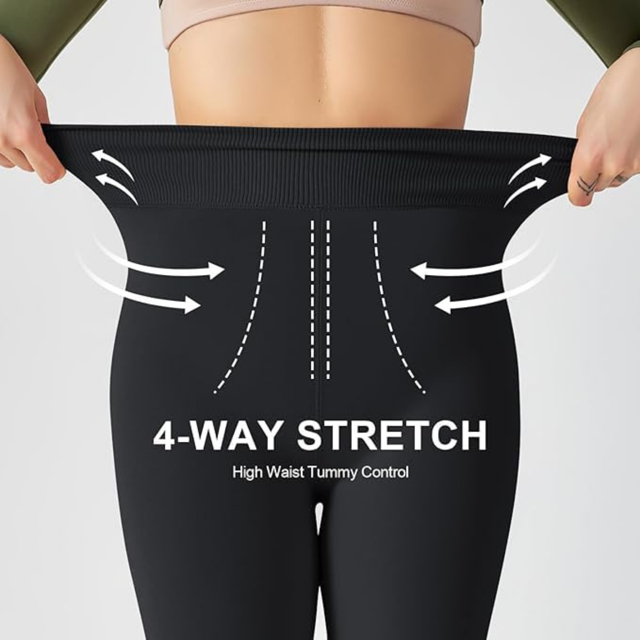 Cash on Delivery Available Upyogaa Warm Fur Lined Leggings - view 7