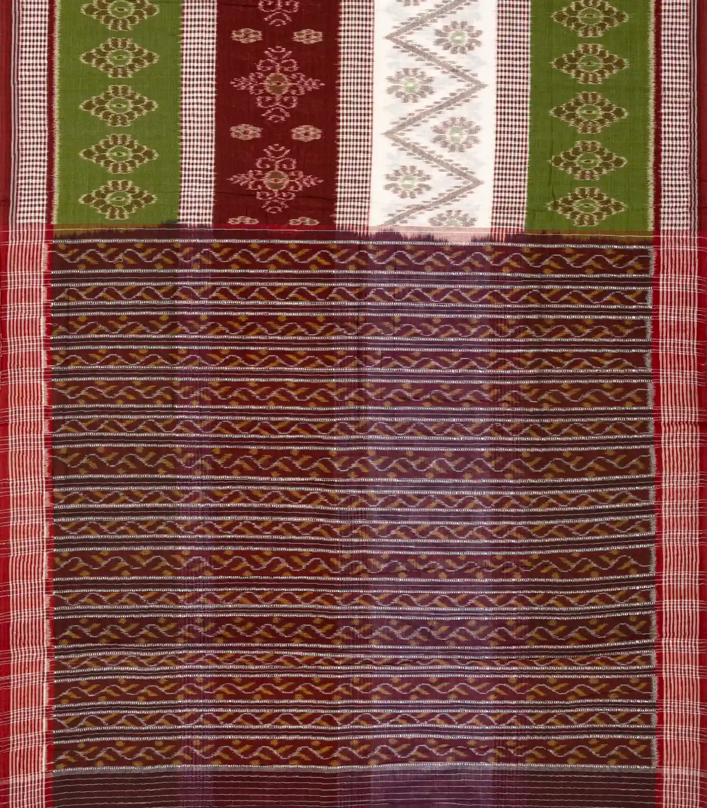RmKV Multi Colour Orissa Cotton Saree With Tie & Dye Motifs - view 2
