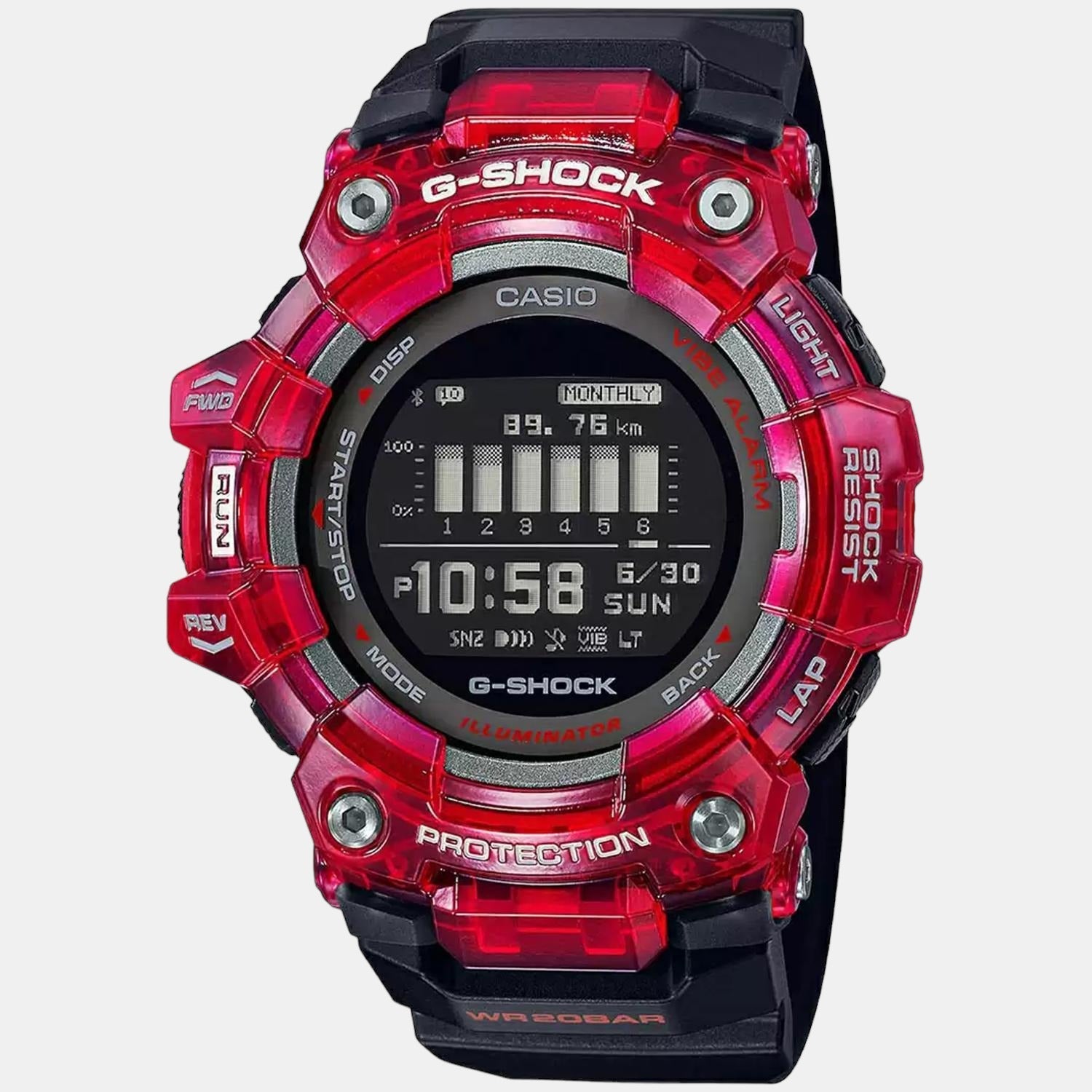 Casio G-Shock Men Quartz Black Dial Digital Resin Watch G1094 - view 2