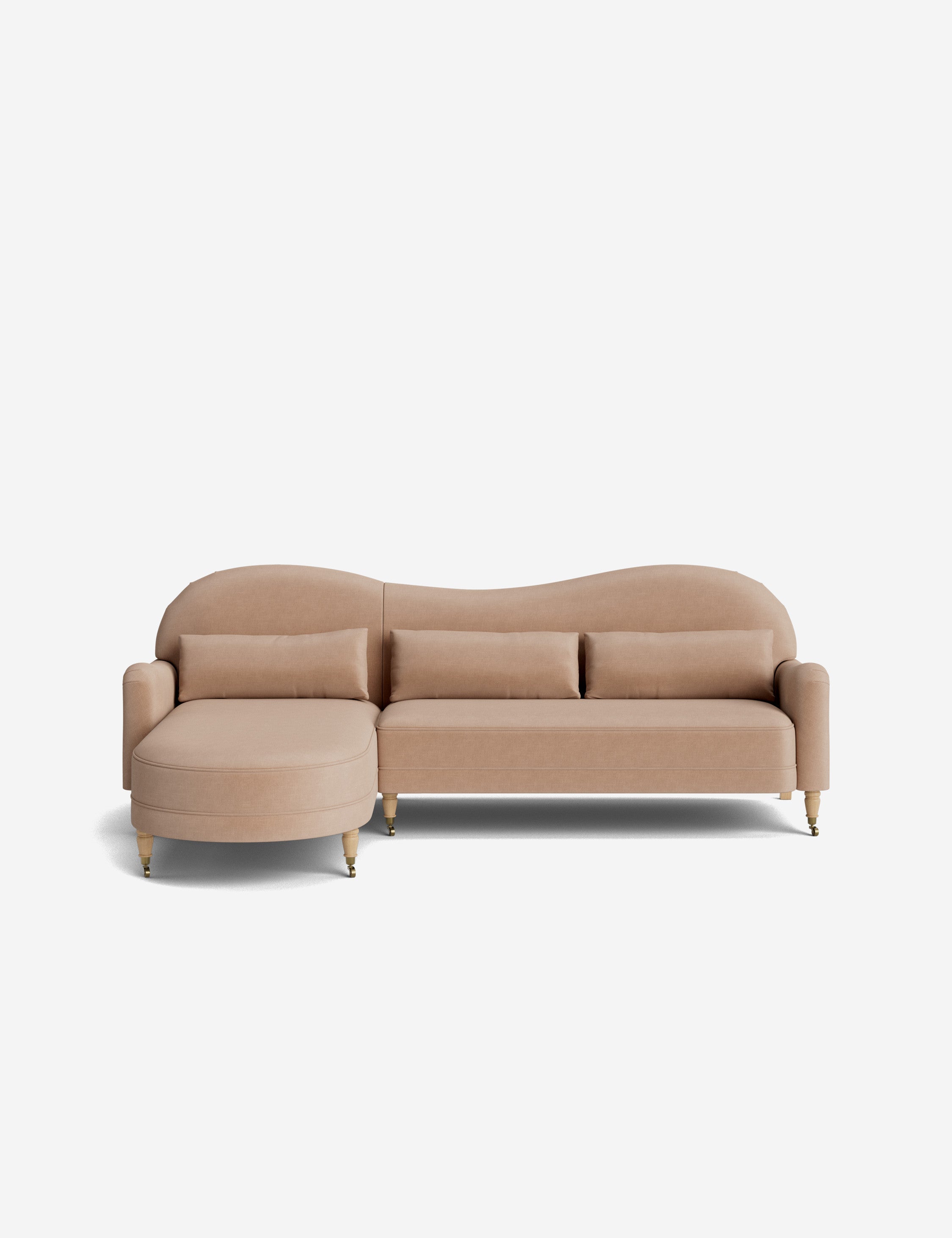 Lulu and Georgia Middleton Chaise Sectional Sofa by Ginny Macdonald - view 2