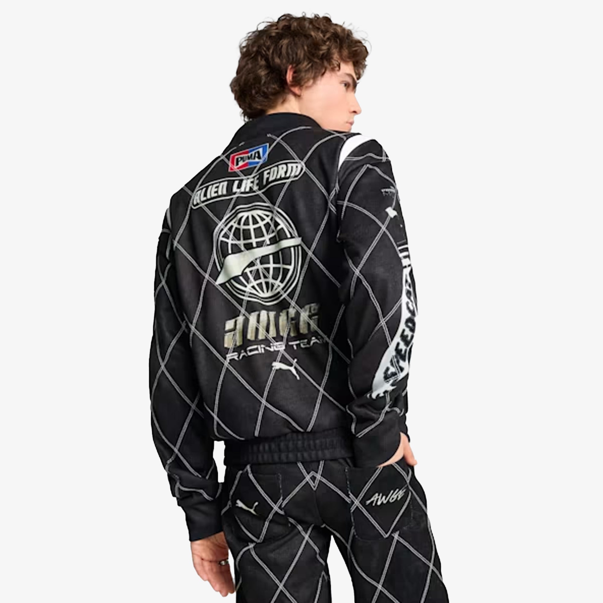 Puma |x A$ap Rocky Distressed Sweatshirt { Puma Black - view 2