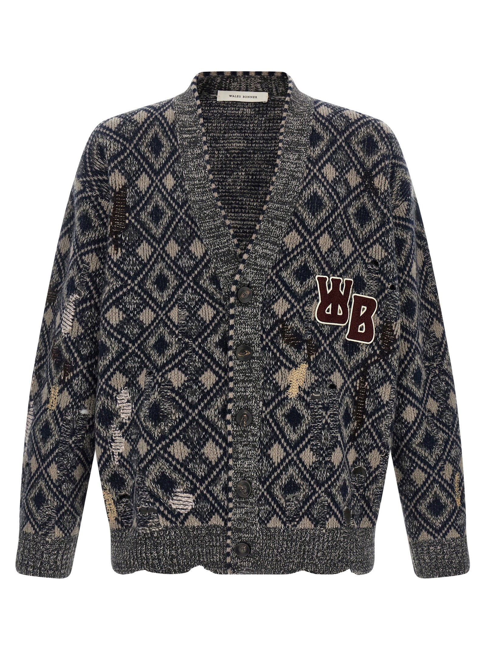 Wales Bonner Sibling Cardigan – 100% merino wool