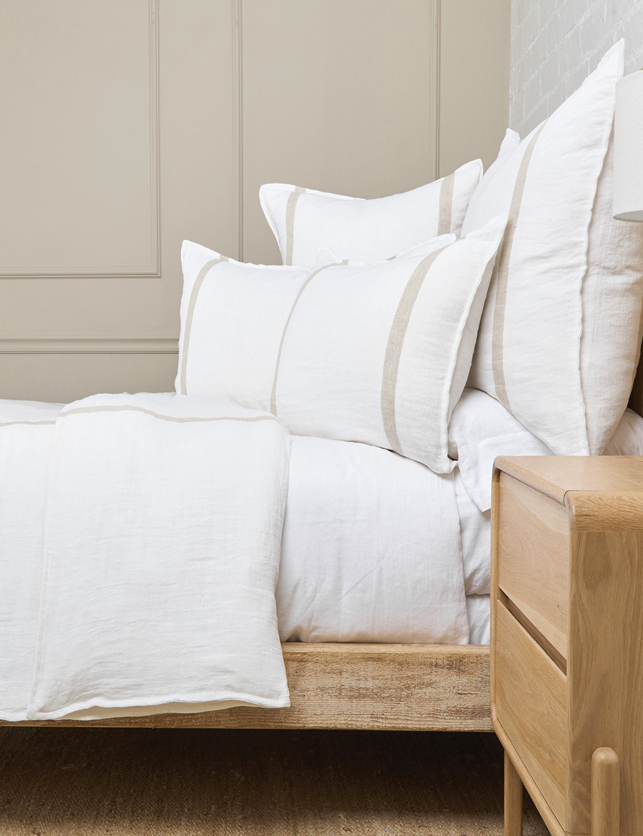 Lulu and Georgia Rory Linen Duvet Cover by Pom Pom at Home - view 17