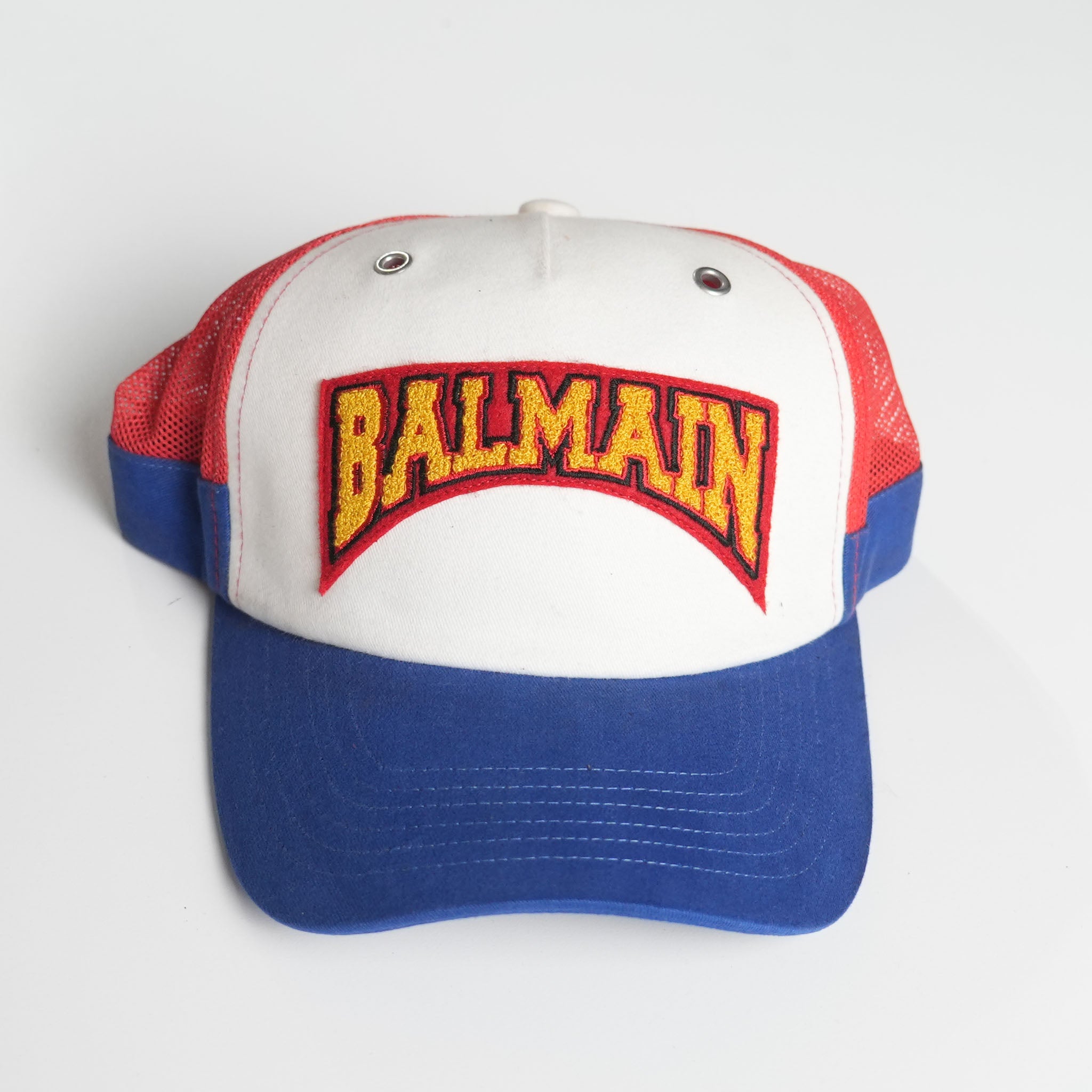 Red white cap – BALMAIN Red & White Cap – Multi