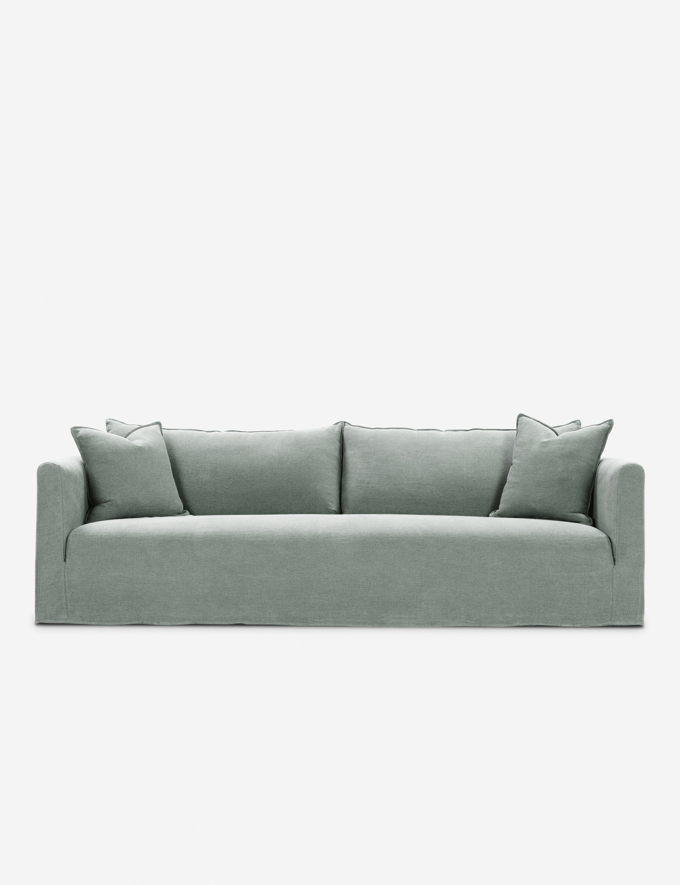 Lulu and Georgia Seton Slipcover Sofa - view 5