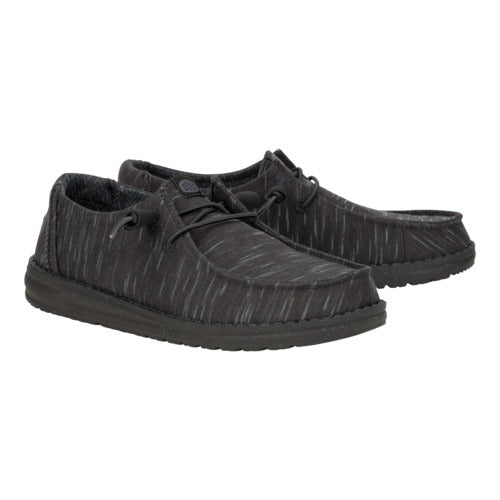 HEYDUDE shoes Wendy Heathered Stretch - Midnight - view 2