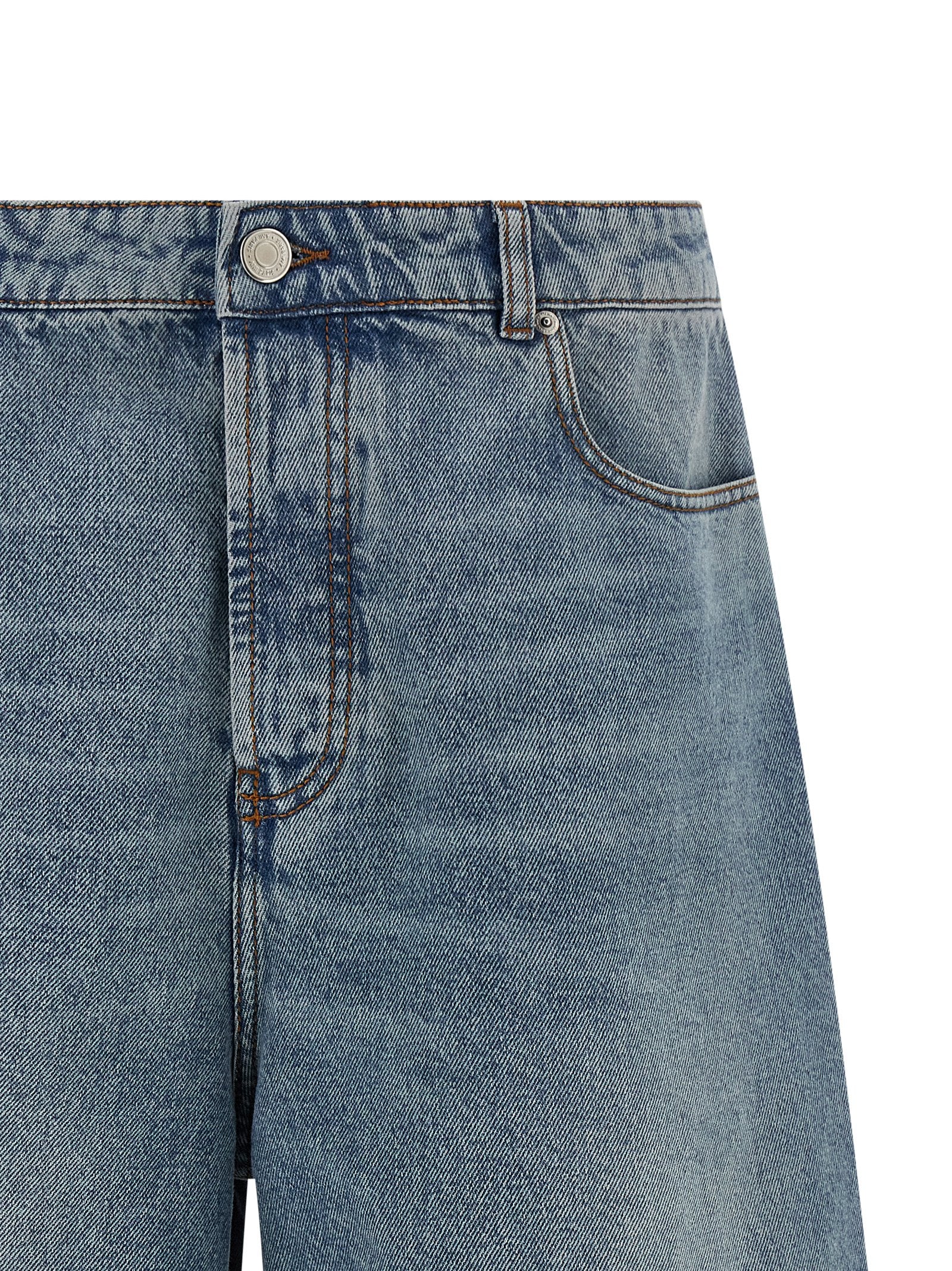 Ami Paris Denim Bermuda Shorts – 100% cotton - view 3