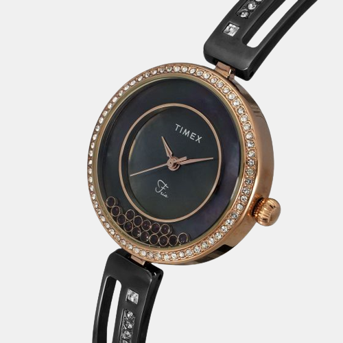 Timex Fria Women Quartz Mother Of Pearl Dial Analog Brass Watch TWEL16500 - view 3