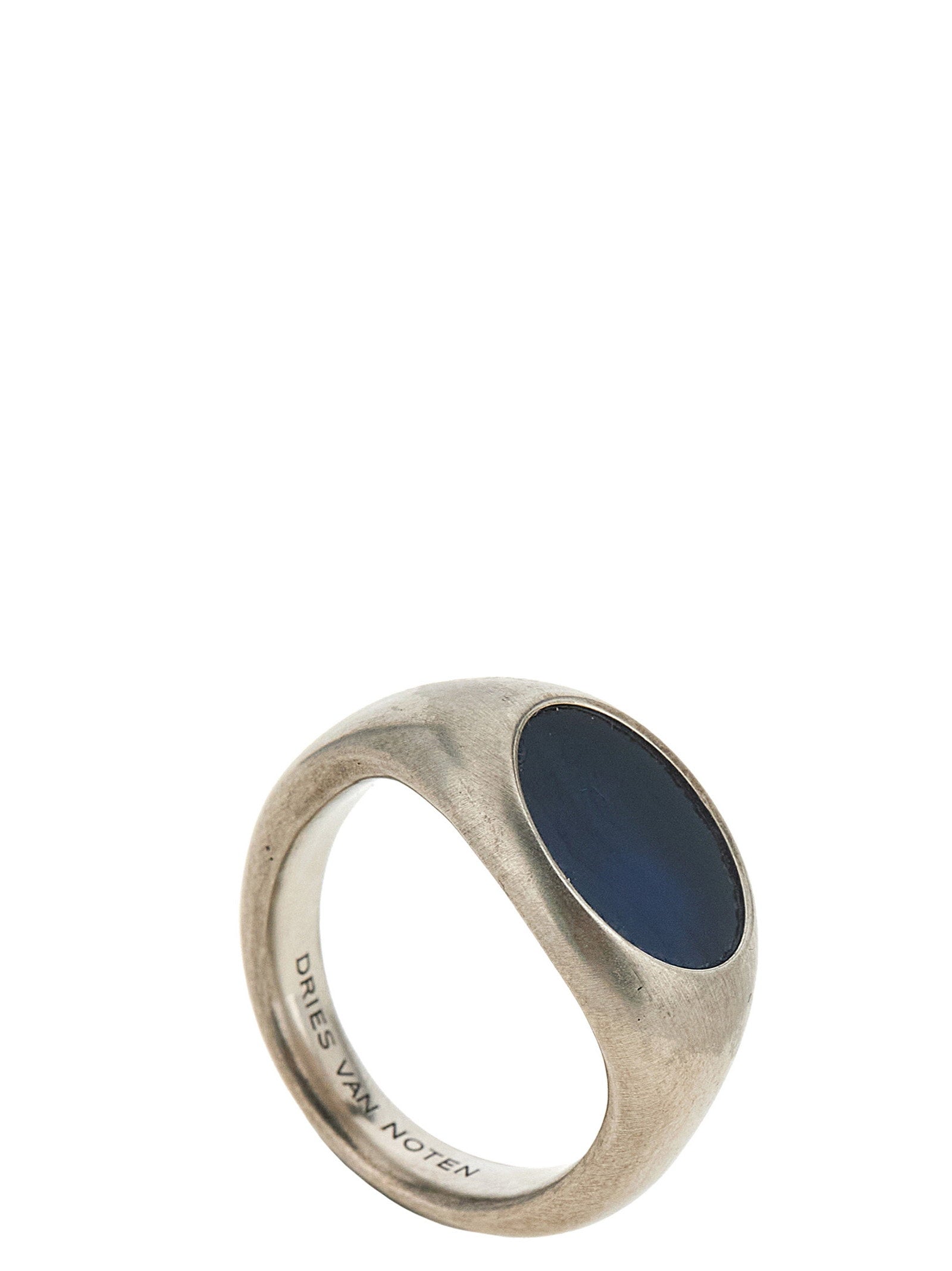 Dries Van Noten Stone Signet Ring – 80% brass, 20% stone - view 2
