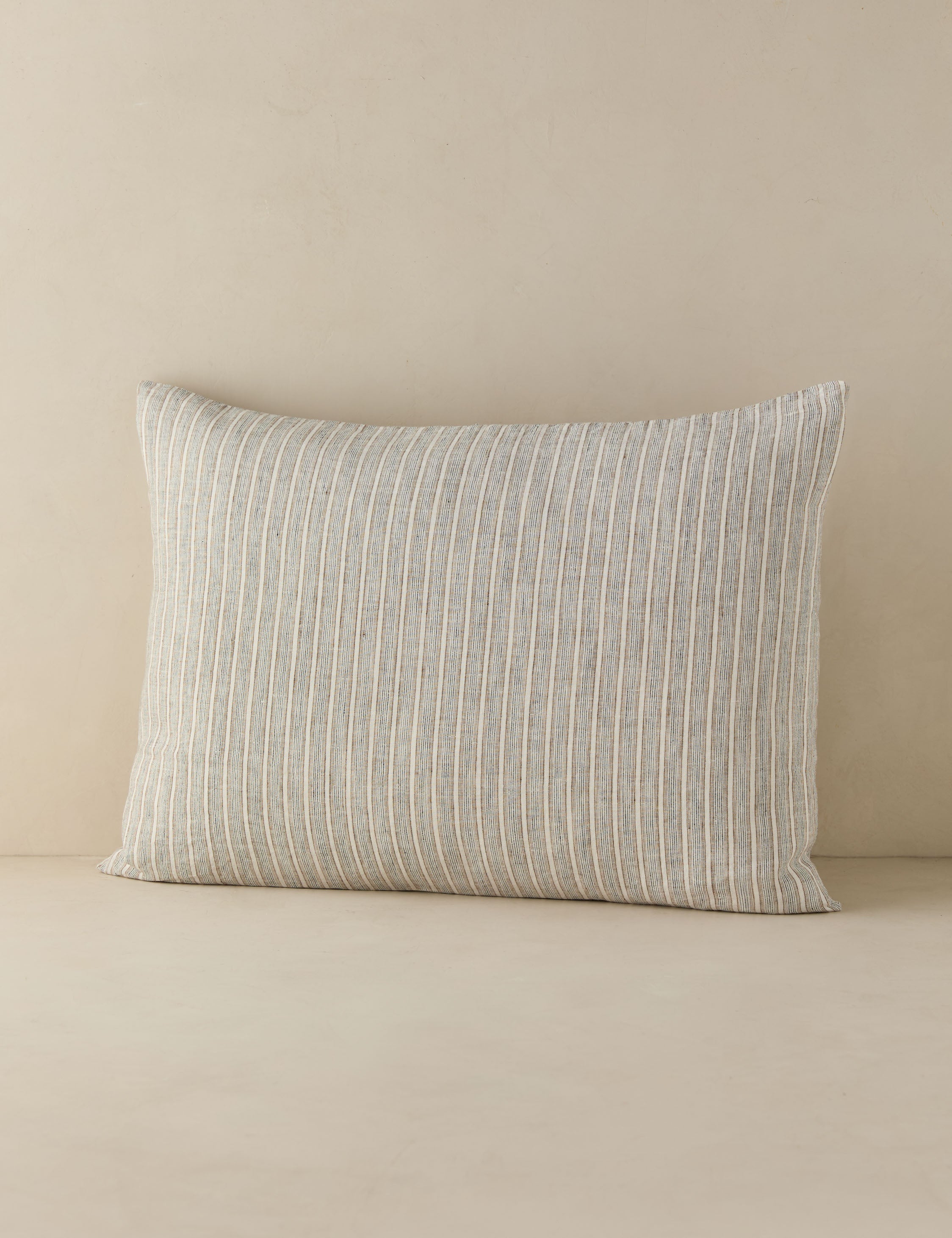 Lulu and Georgia Eadlin Striped European Flax Linen® Sham