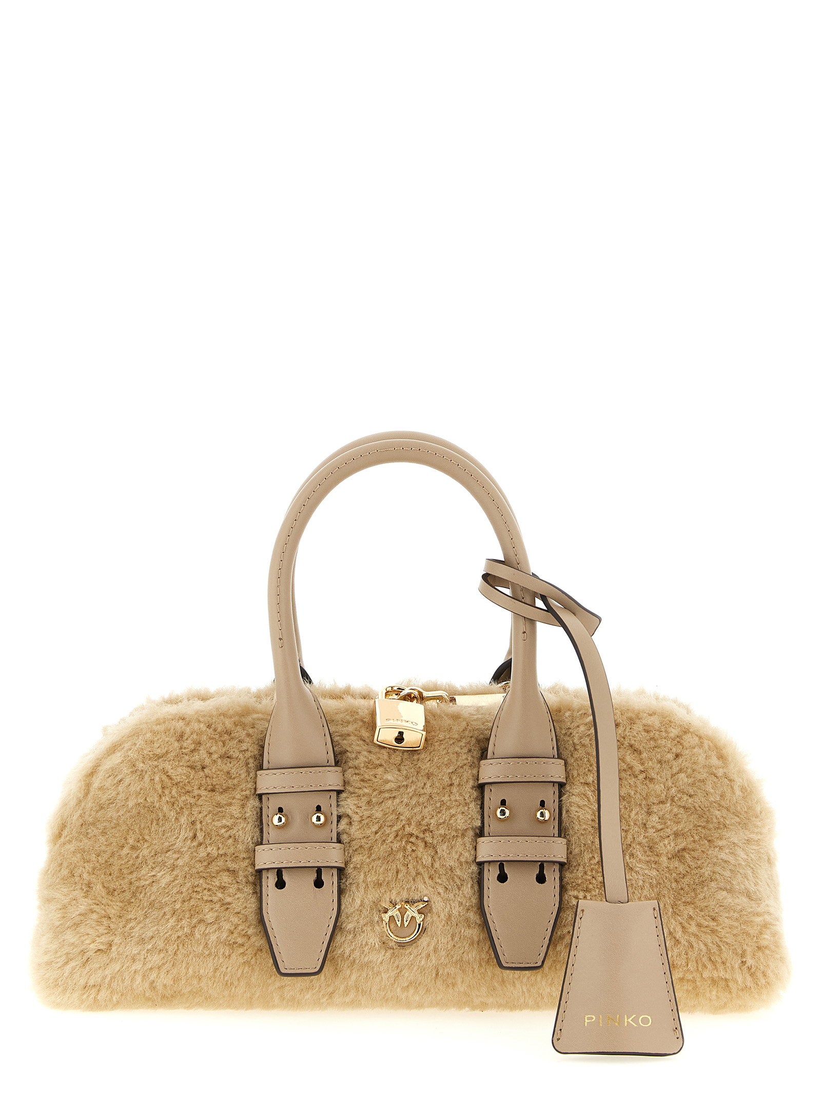 Pinko Bowling Bag Handbag – 100% polyester