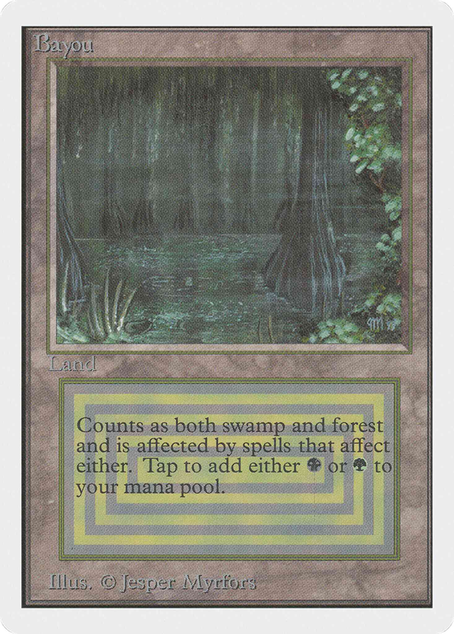 Bayou 279 unlimited – Magic Bayou [279] [Unlimited] [Non-Foil]