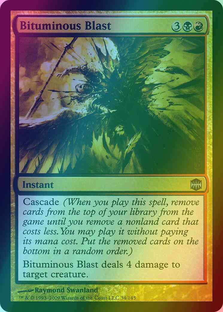 Bituminous blast 34 – Magic Bituminous Blast [34] [Alara Reborn] [Foil]