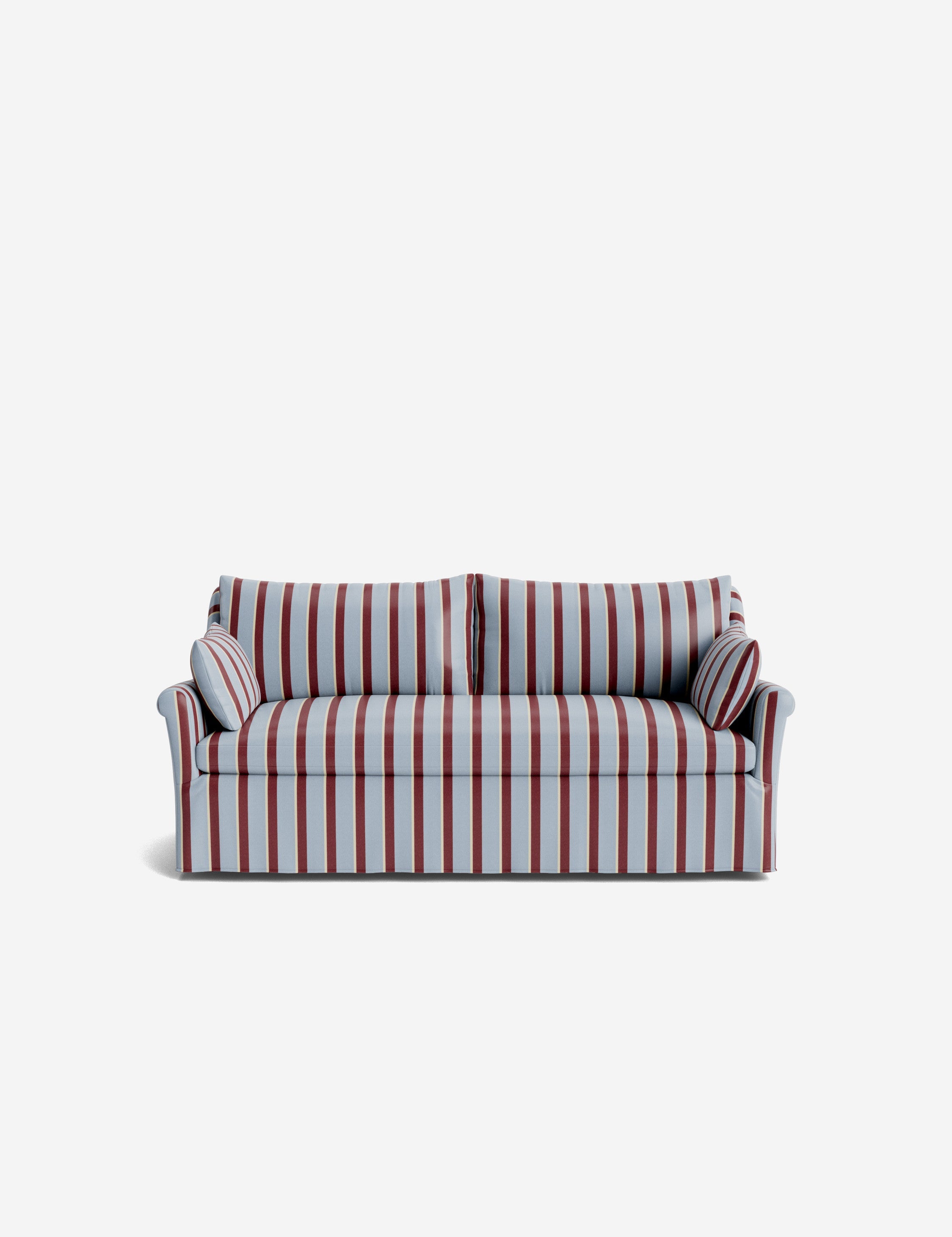 Lulu and Georgia Portola Rolled Arm Slipcover Sofa - view 91