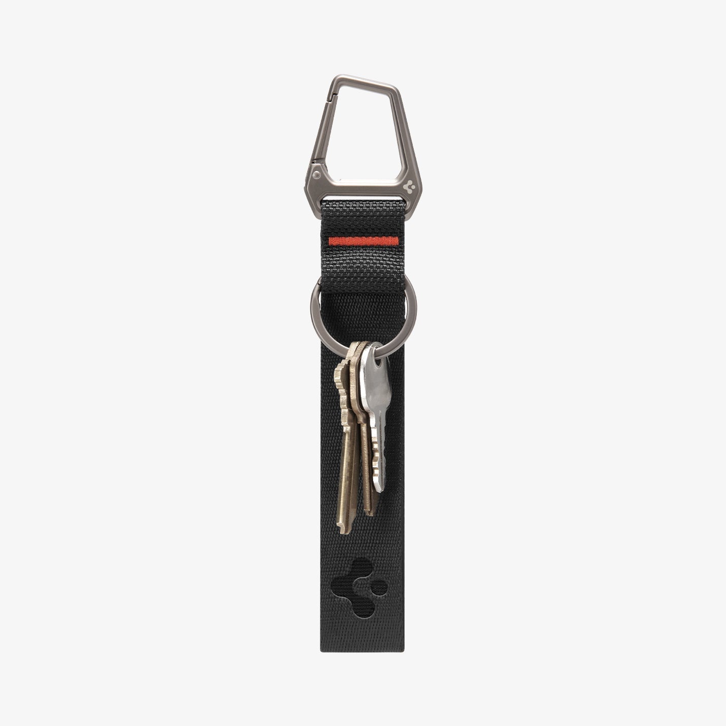 Accessories Carabiner Black Strap + Key Ring - view 2