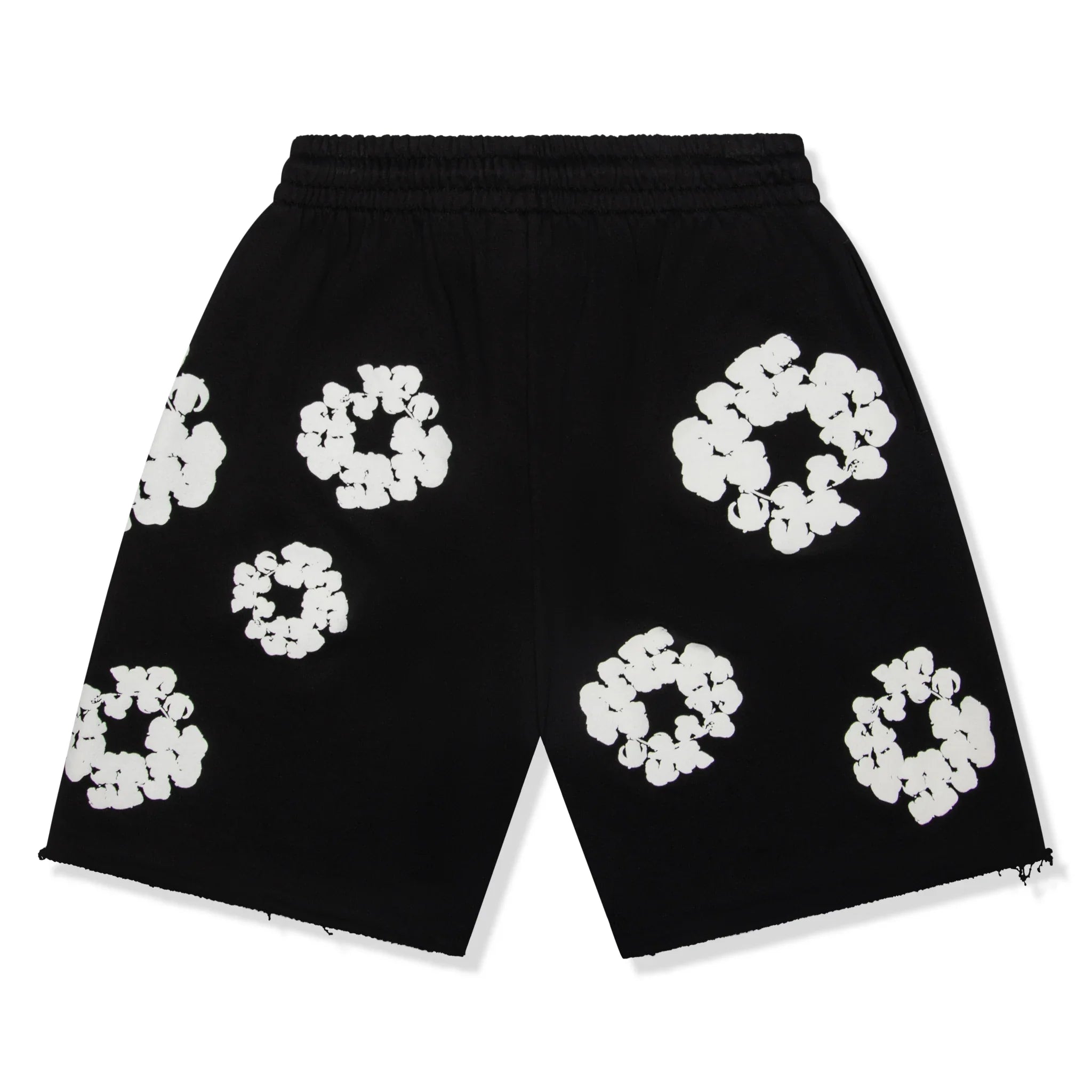 Denim Tears The Cotton Wreath Black Shorts - view 2