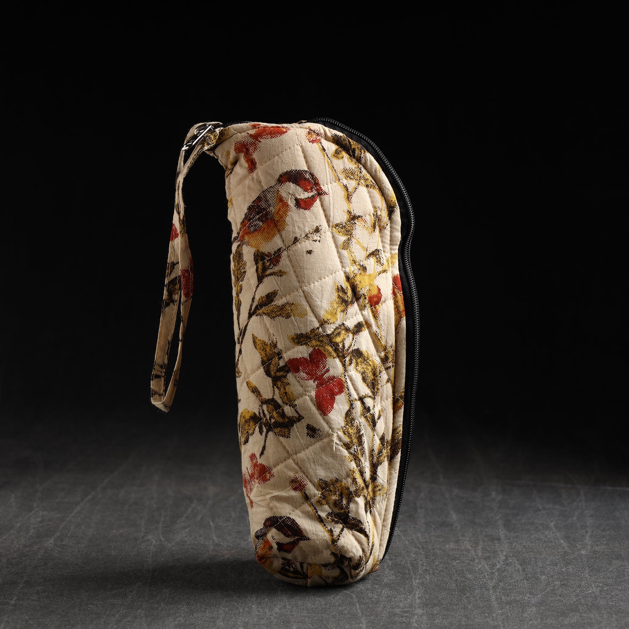 JALPARI Beige - Handmade Cotton 1L Water Bottle Cover 04 - view 2