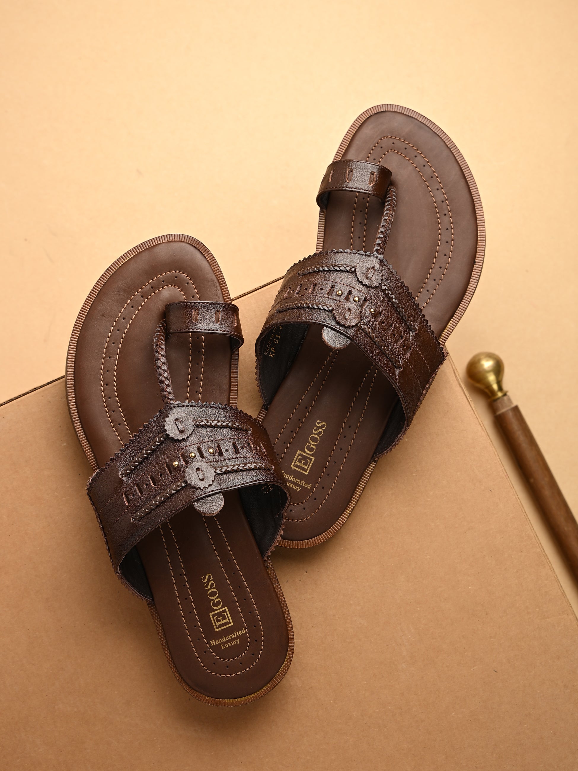 Egoss Shoes Egoss Kolhapuri Slippers For Men - view 25