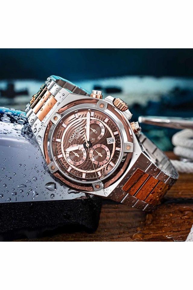 Roamer Tempo Master Chrono Brown Dial