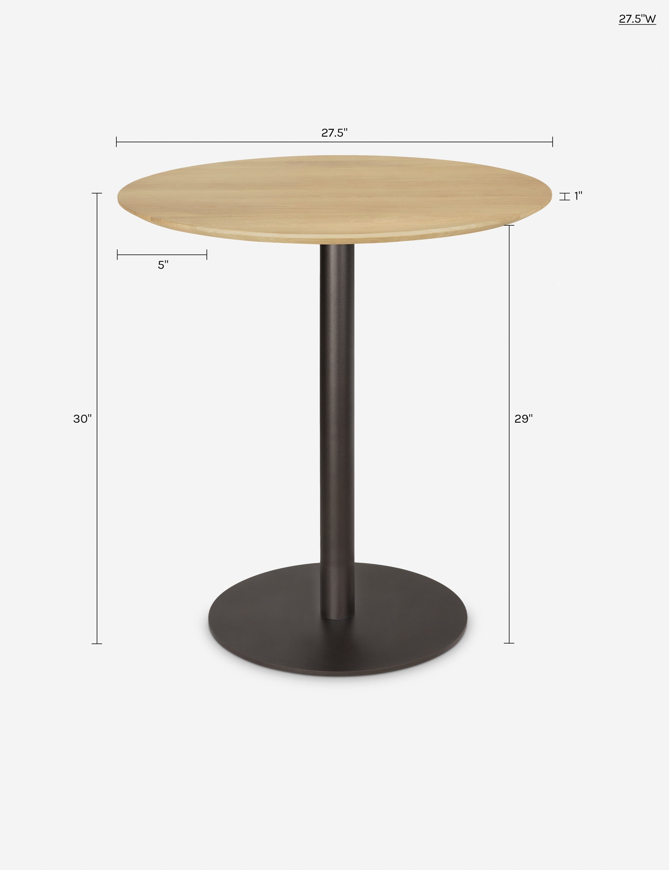 Lulu and Georgia Fisk Round Dining Table - view 15