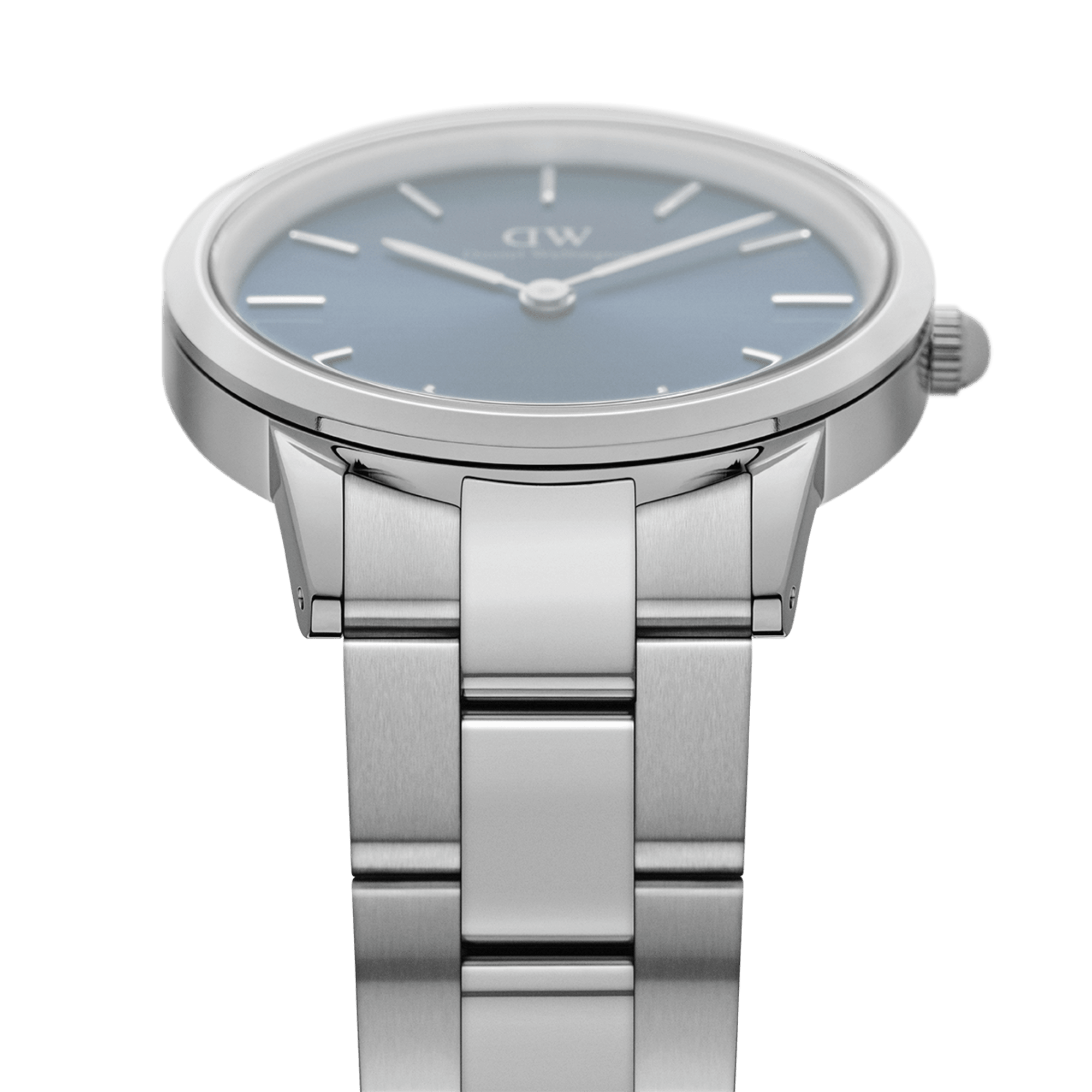 Daniel Wellington Iconic Link Arctic Blue & Silver 32mm - view 2