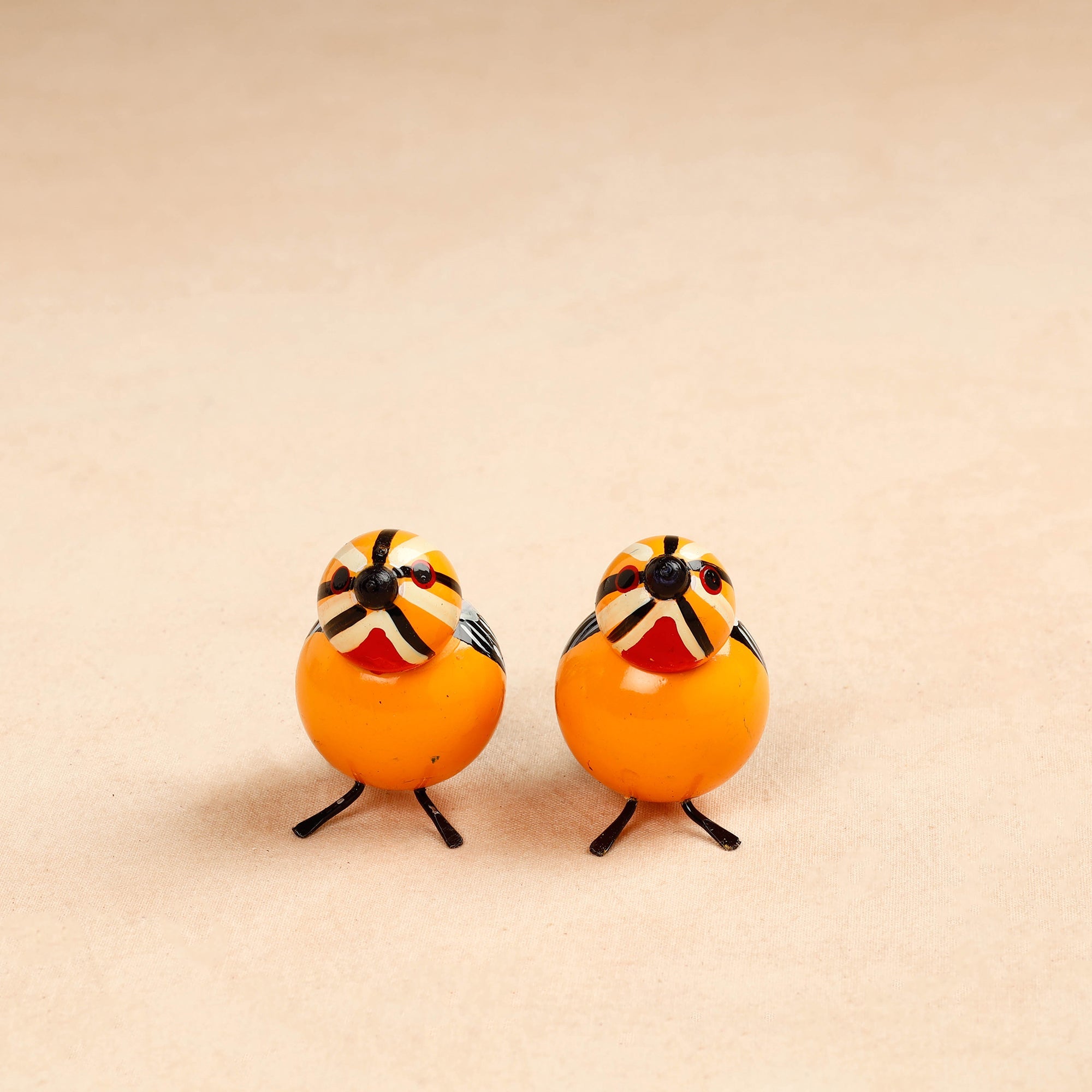 ITOKRI CRAFTS INITIATIVE Baby Birds - Etikoppaka Handcrafted Wooden Decor Item