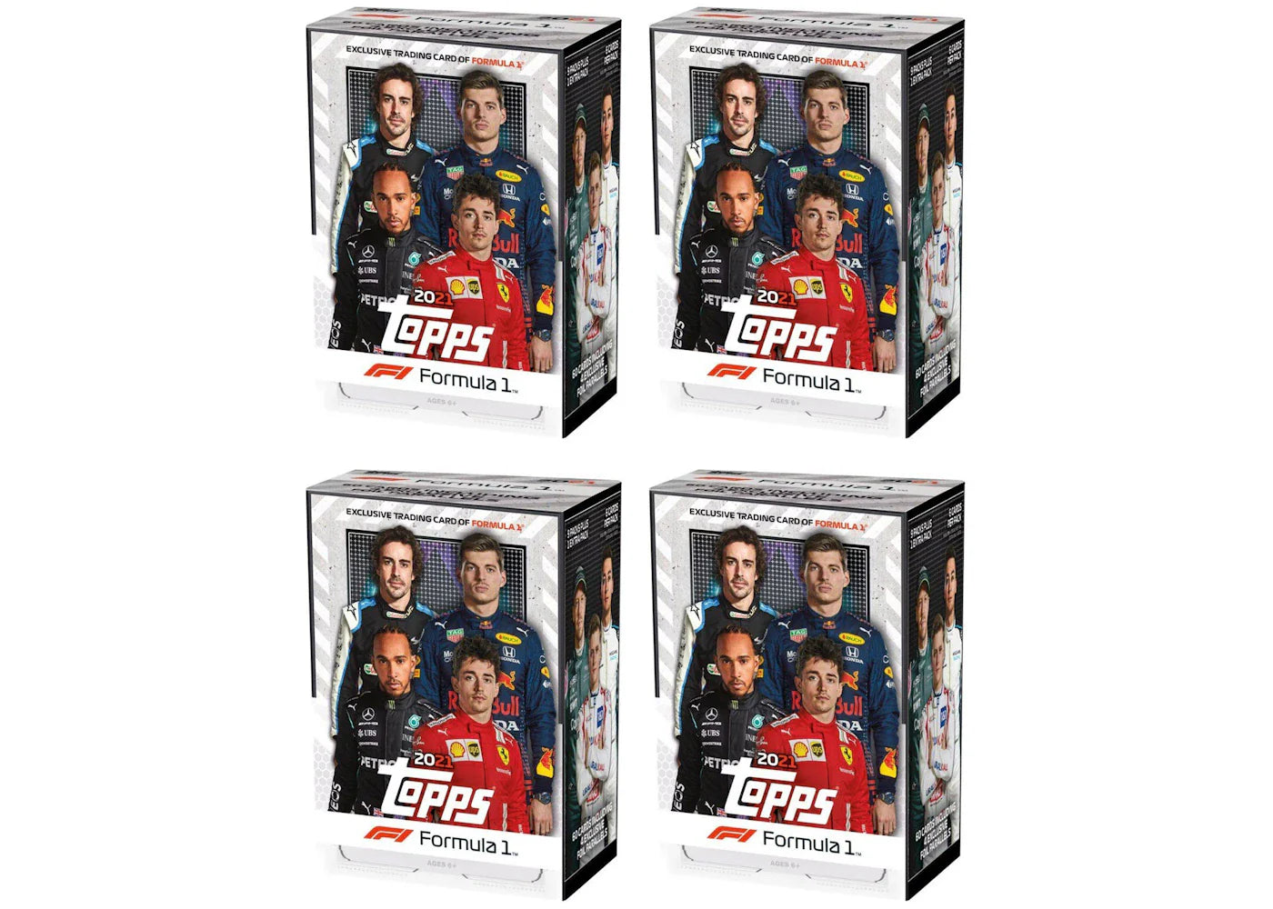 2021 Topps Formula 1 Racing Blaster Box 4x Lot