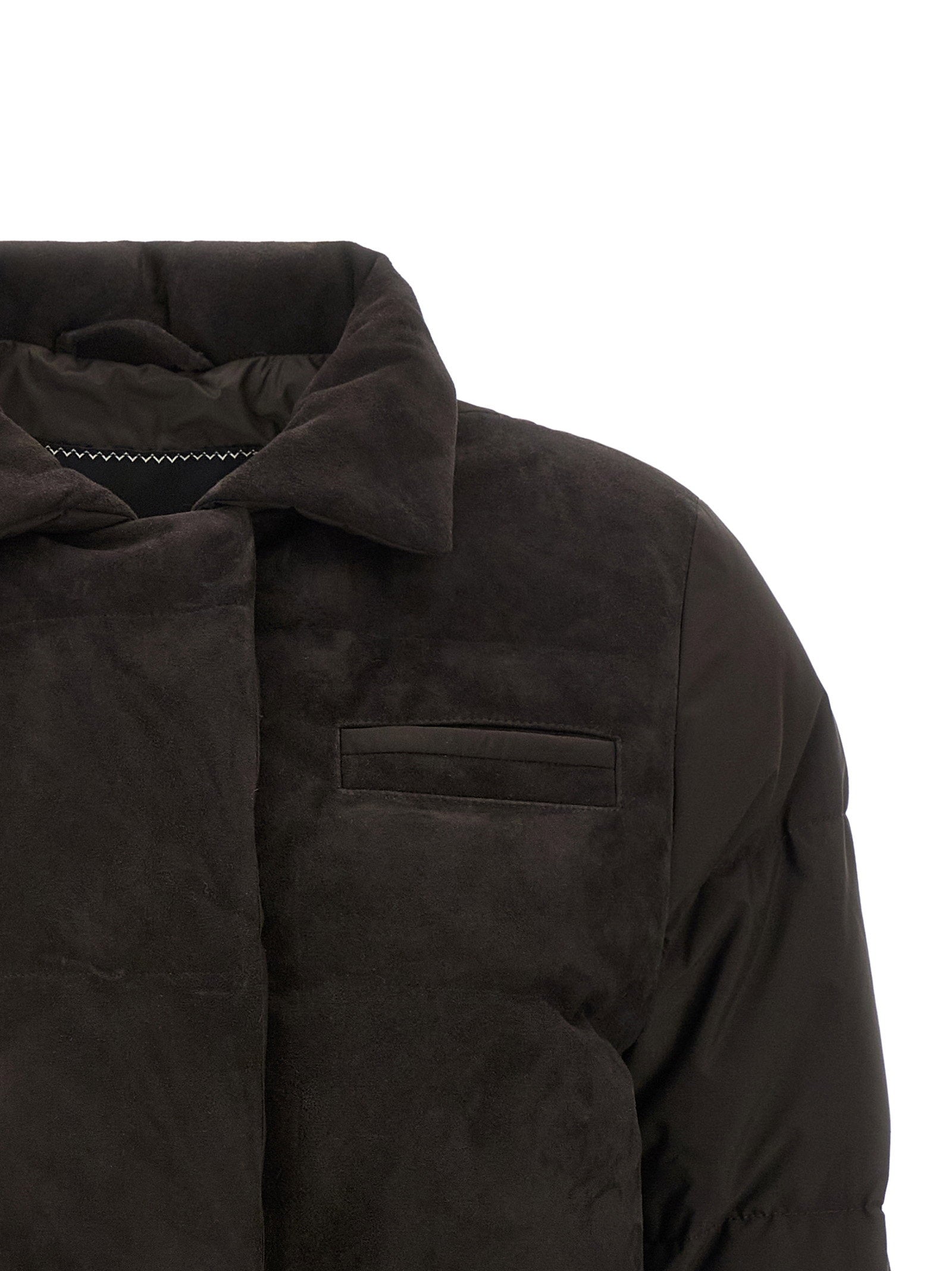 Kiton Drawstring Down Jacket - view 3