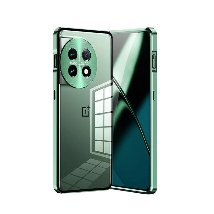 Million Cases OnePlus 12 Aluminium Alloy Metal Frame Glass Case - view 8