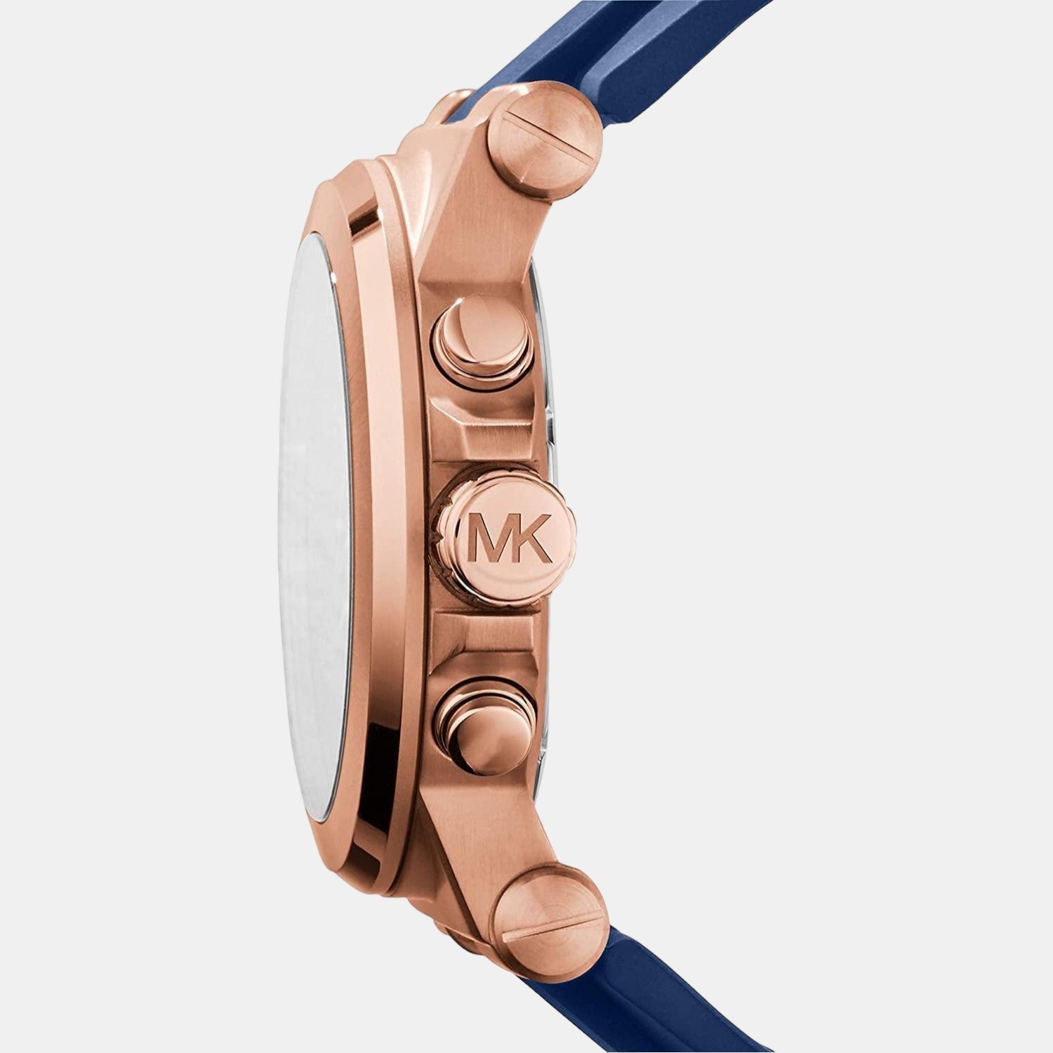 Michael Kors Dylan Men Quartz Blue Dial Chronograph Silicone Watch MK8295 - view 2