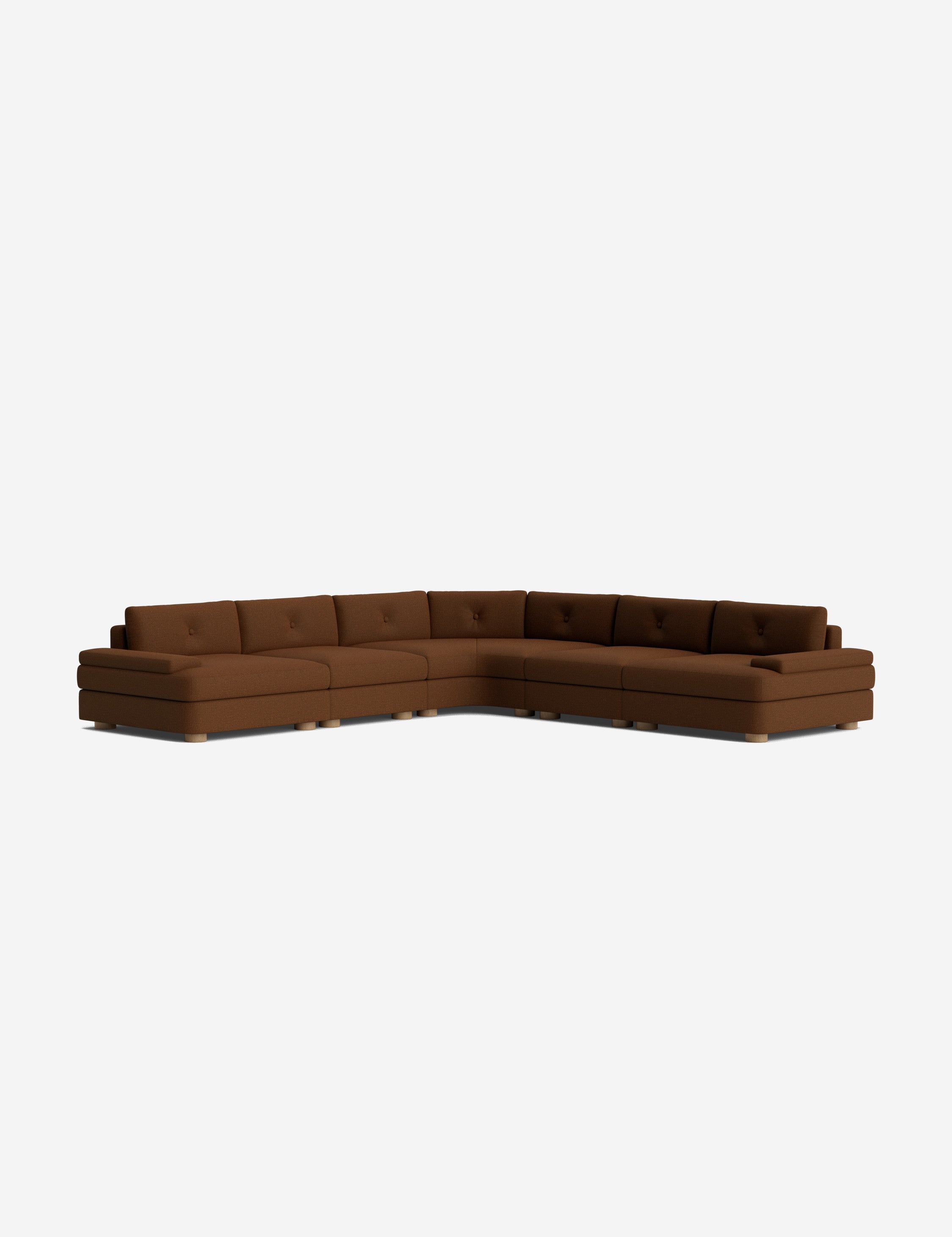 Lulu and Georgia Hill Modular Corner Sectional Sofa - view 3