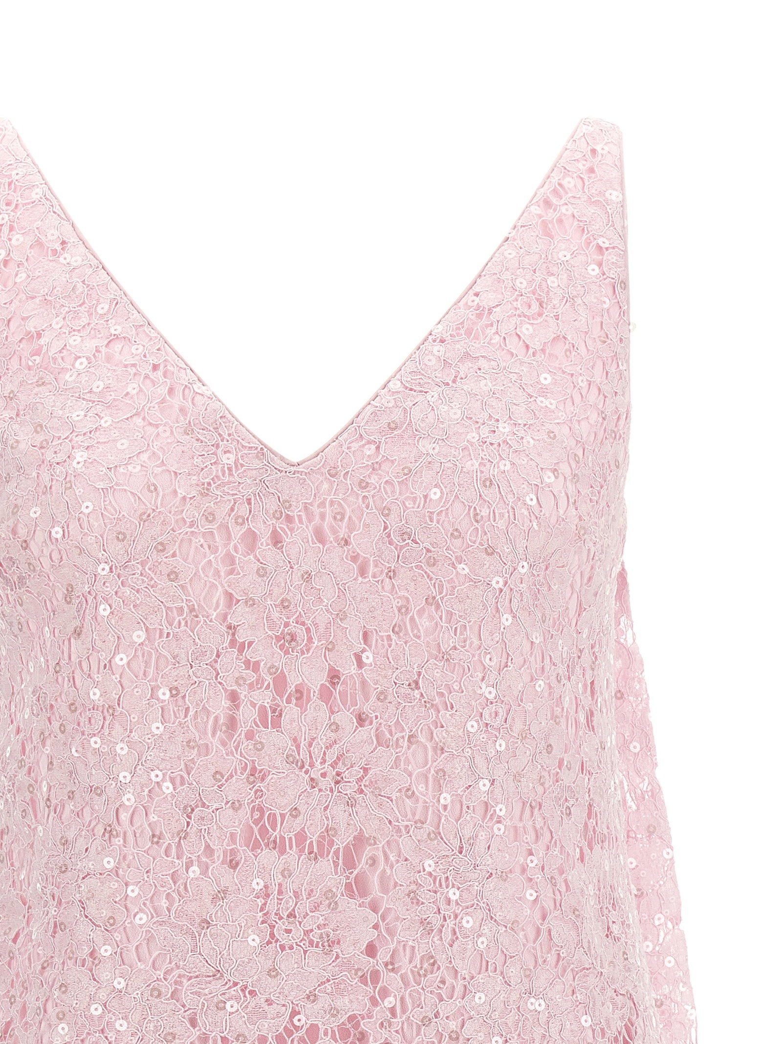 Self-Portrait Sequin Lace Dress - view 3